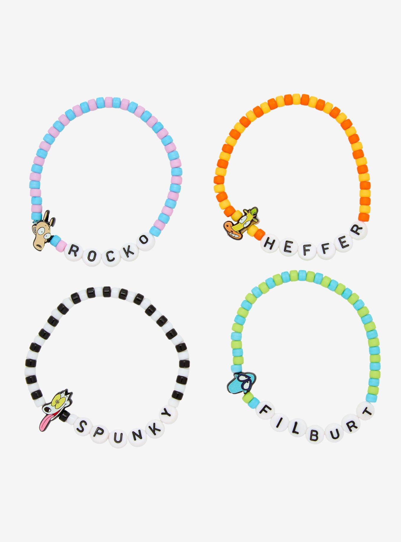 Rocko's Modern Life Character Bead Bracelet Set, , hi-res