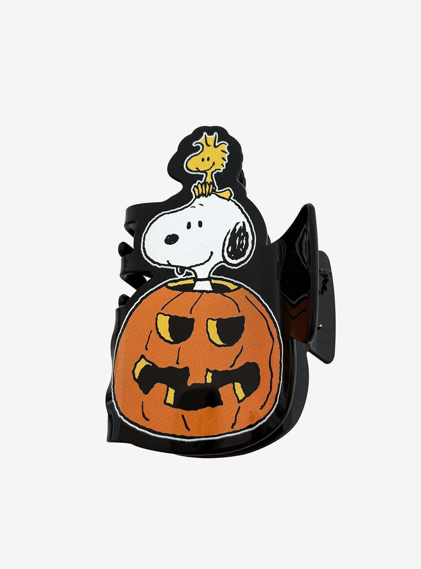 Peanuts Snoopy & Woodstock Pumpkin Claw Hair Clip, , hi-res