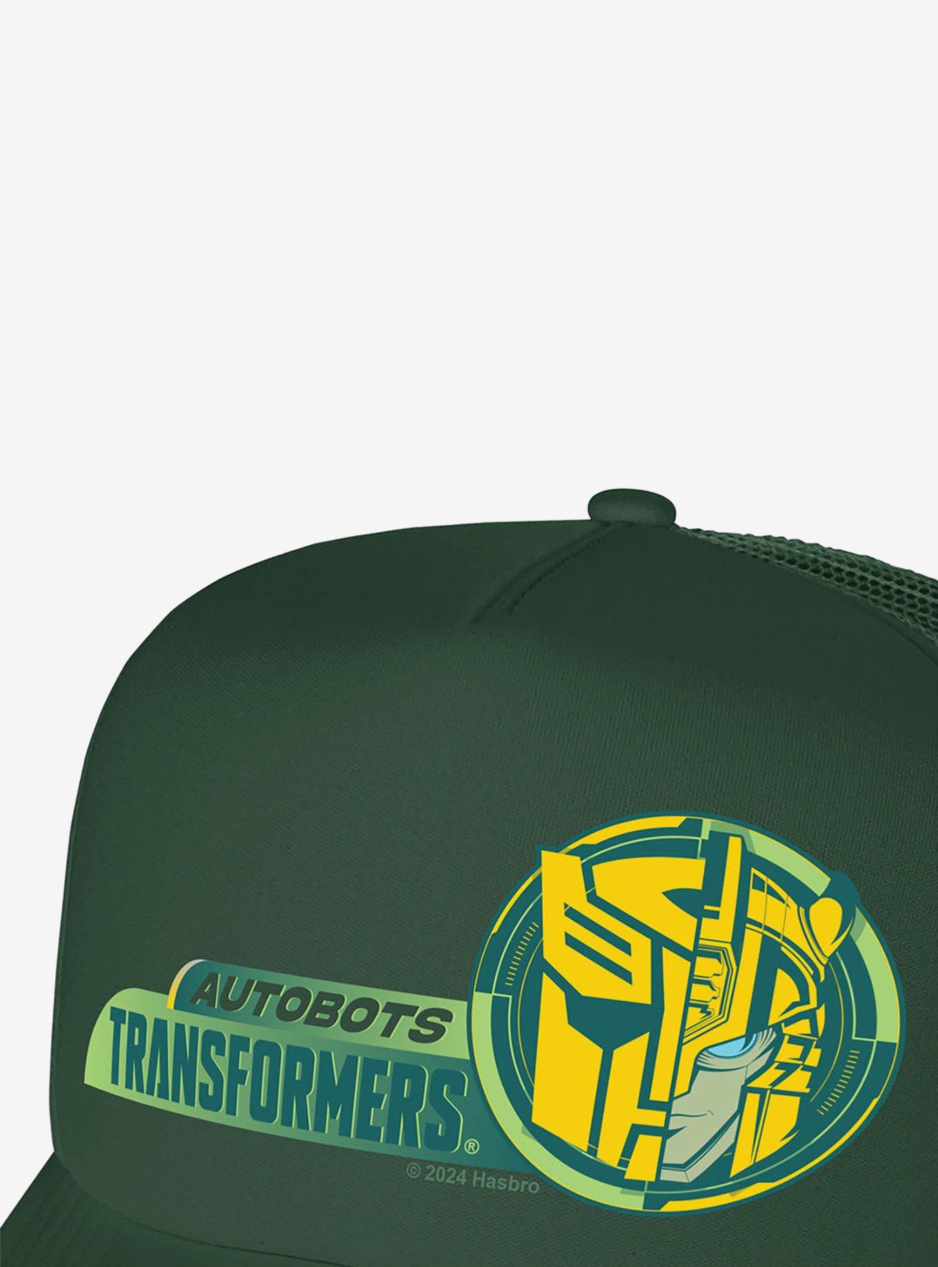Transformers Split Face Bumblebee Foam Trucker Hat, , alternate