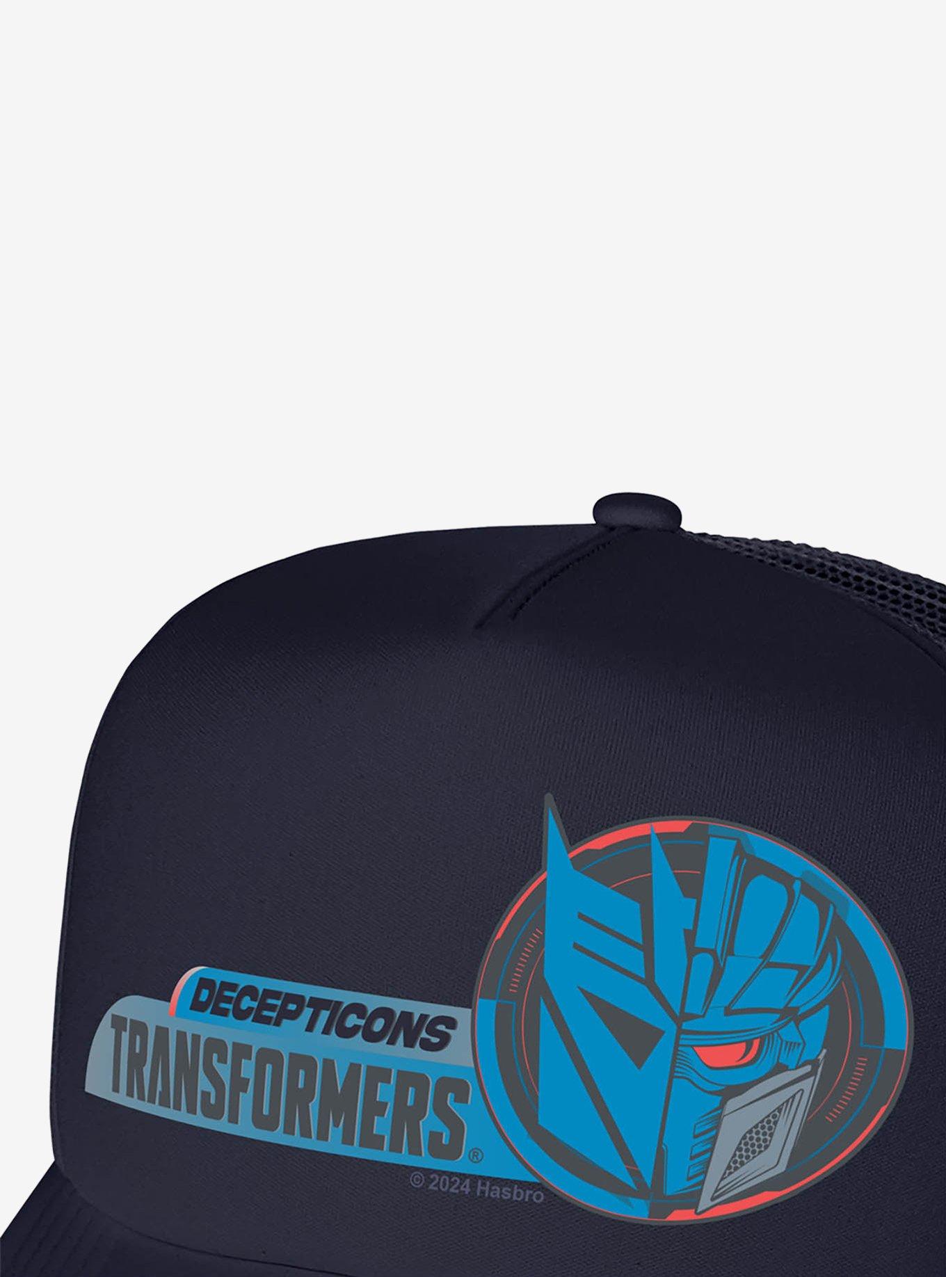 Transformers Split Face Barricade Foam Trucker Hat, , hi-res