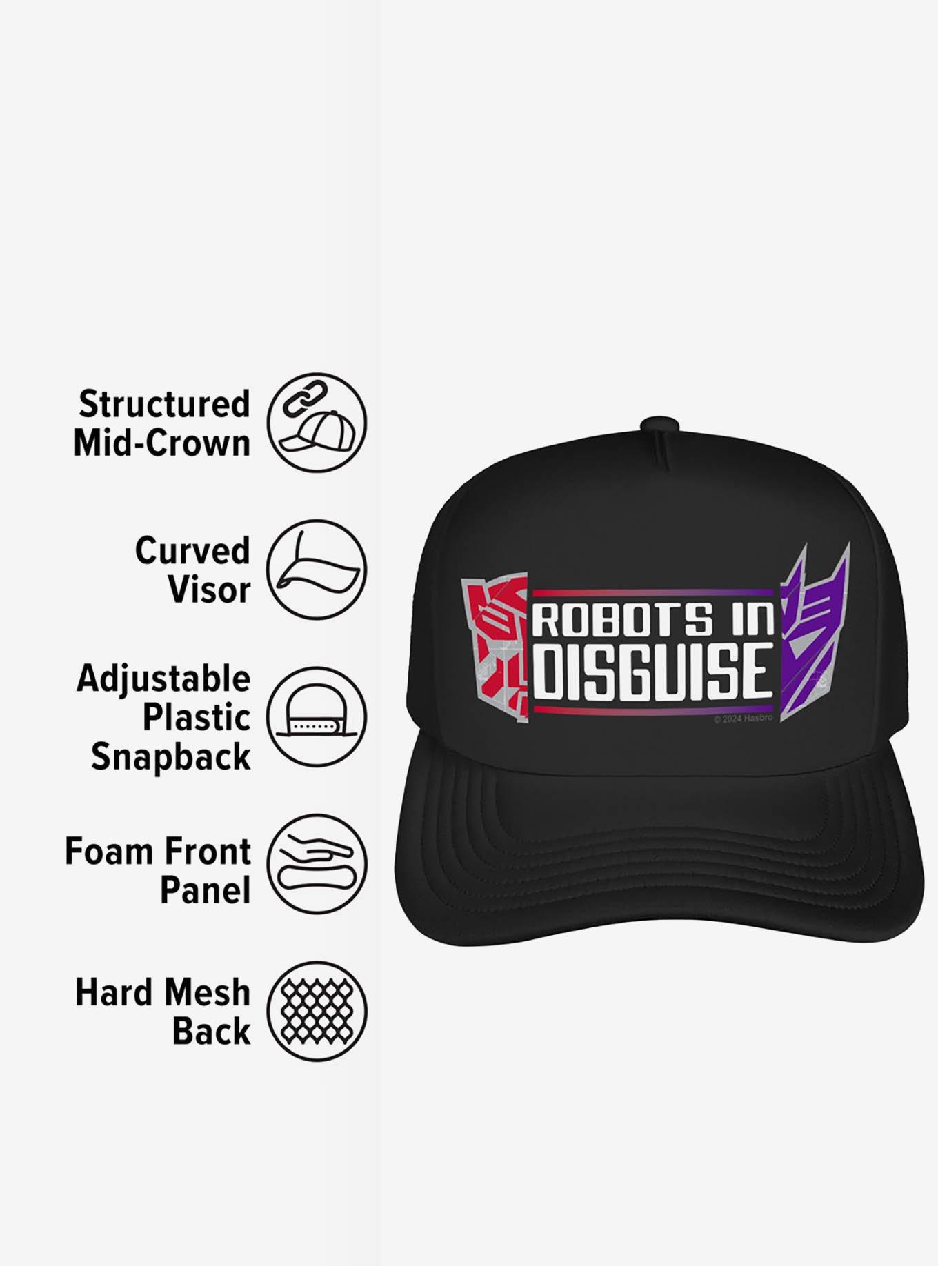 Transformers Robots In Disguise Foam Trucker Hat, , alternate