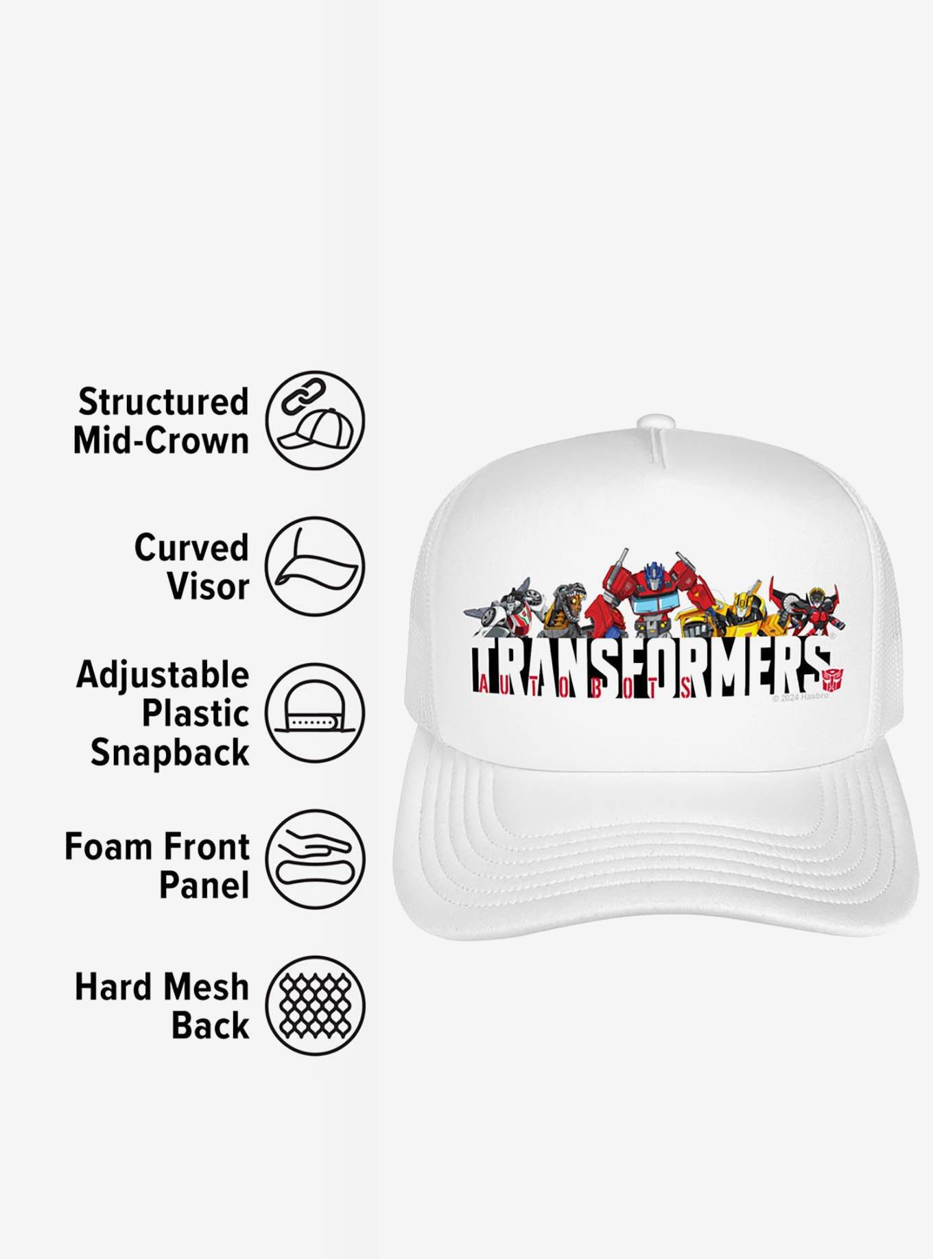 Transformers Autobots Line Up Foam Trucker Hat, , alternate