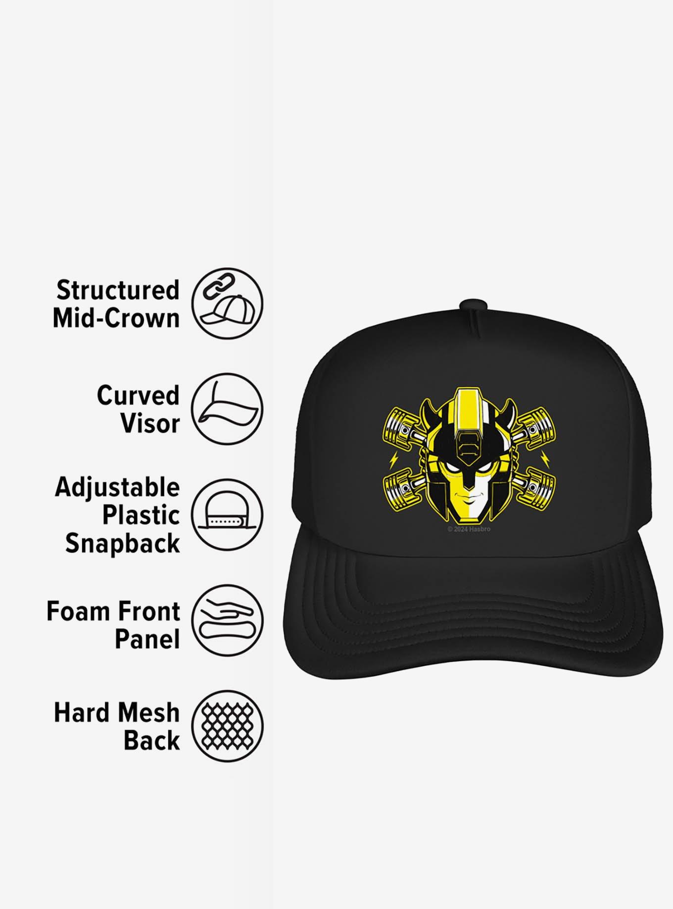 Transformers Bumblebee Head Foam Trucker Hat, , alternate
