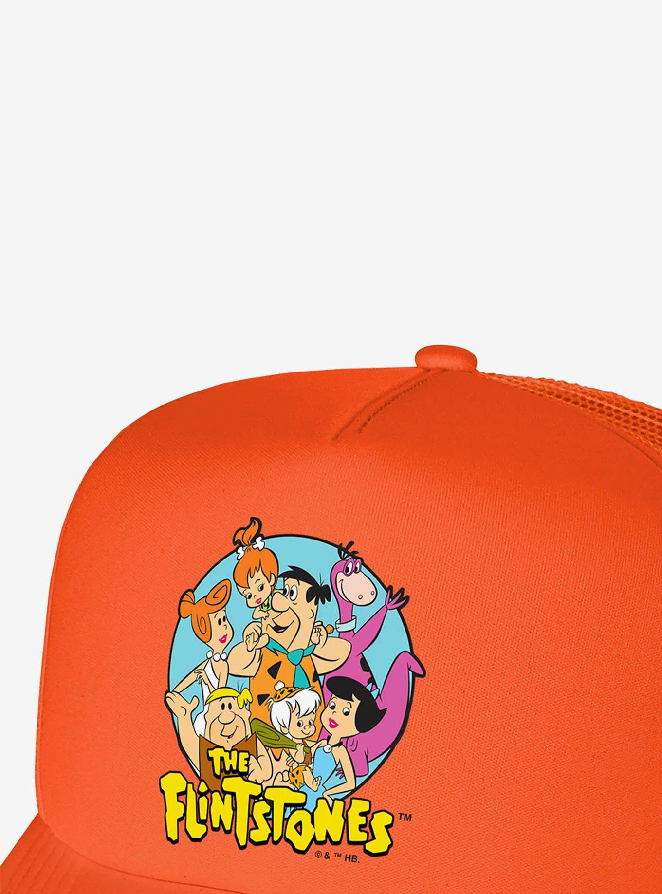 The Flintstones Logo Foam Trucker Hat, , hi-res