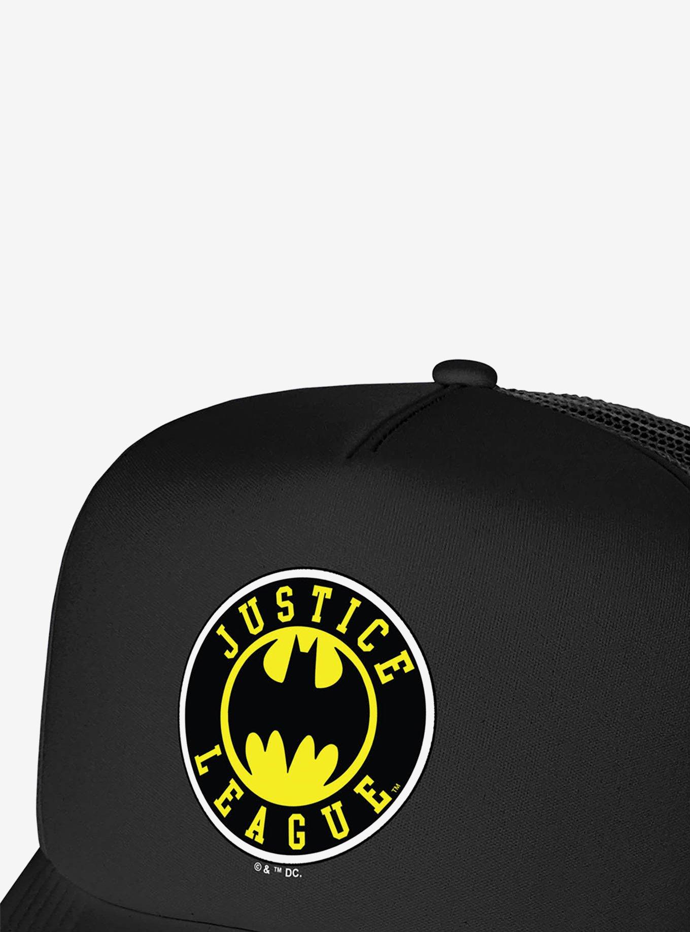 Justice League Batman Athletic Logo Foam Trucker Hat, , hi-res
