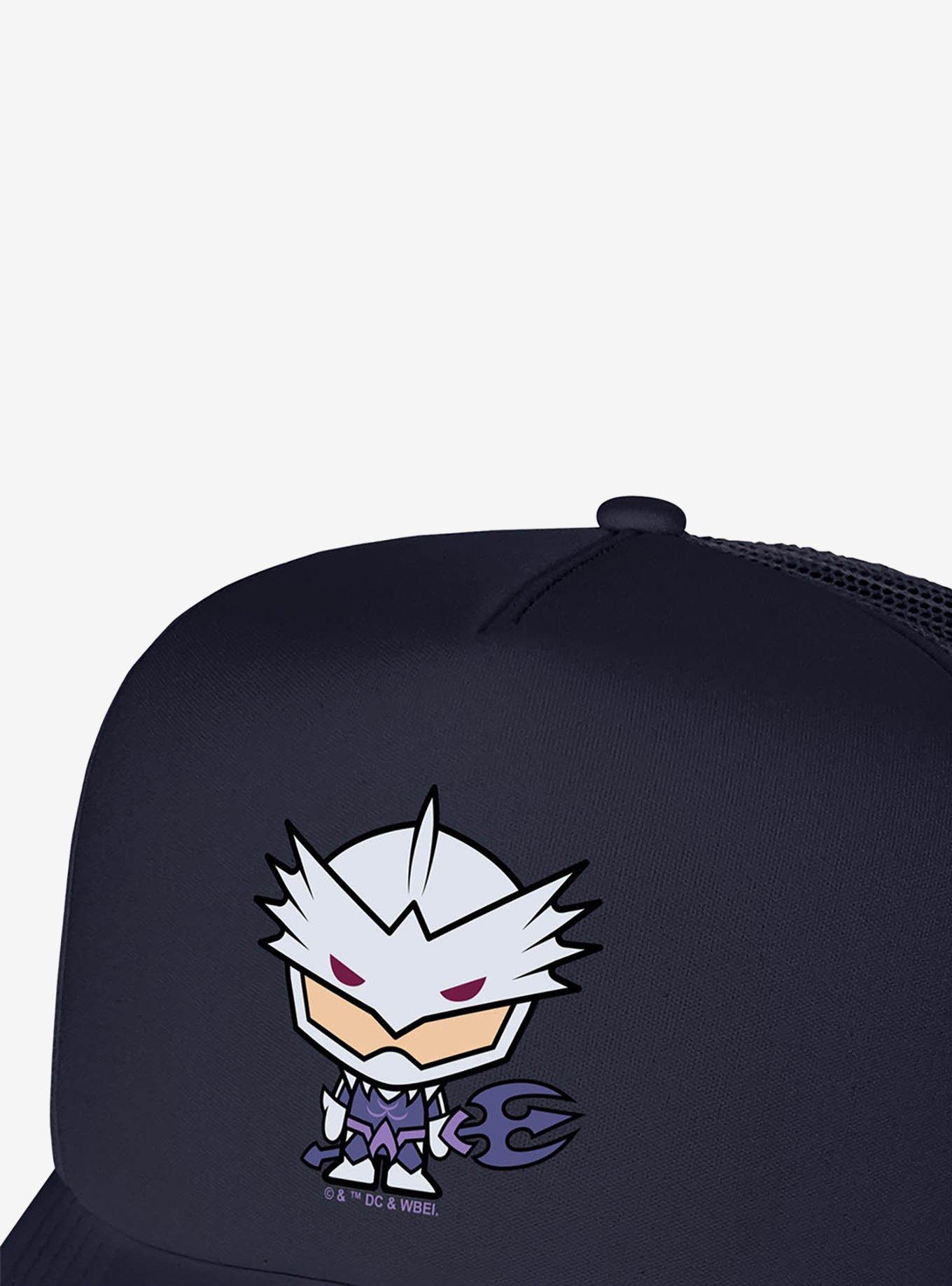 Aquaman Movie Ocean Master Chibi Character Foam Trucker Hat, , hi-res