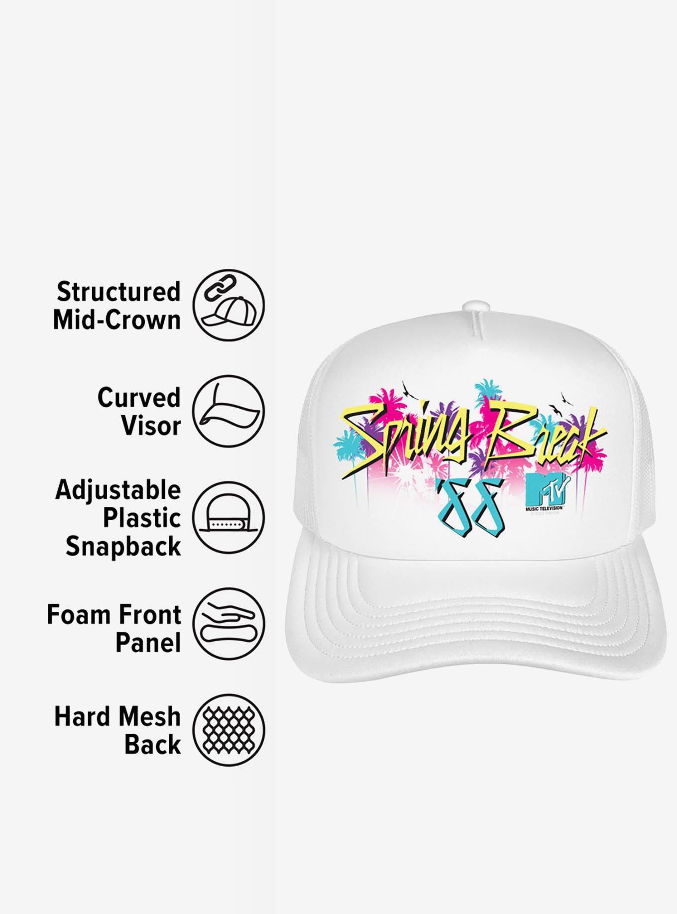 MTV Spring Break '88 Foam Trucker Hat, , alternate