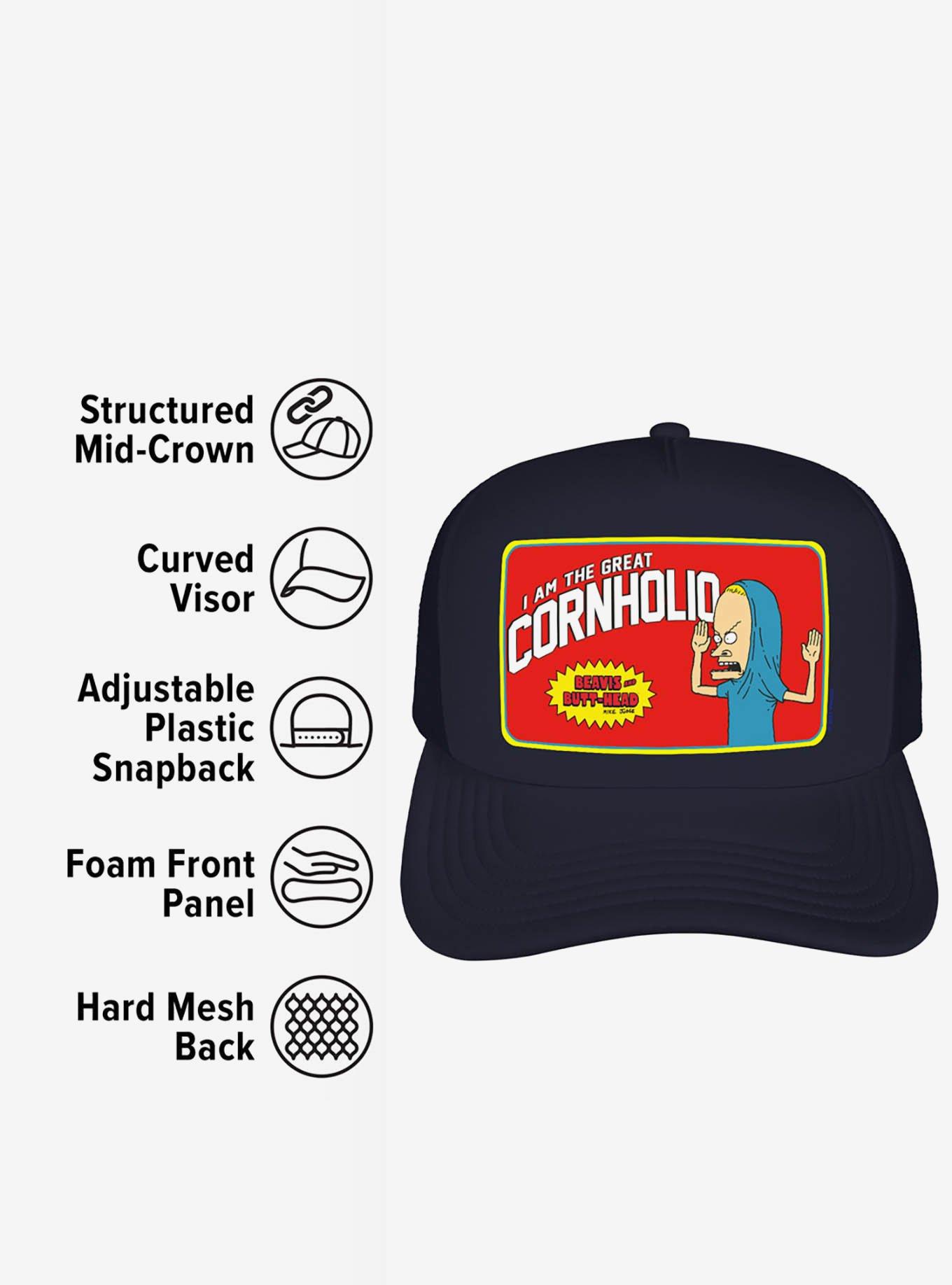 Beavis And Butthead The Great Cornholio Foam Trucker Hat, , alternate