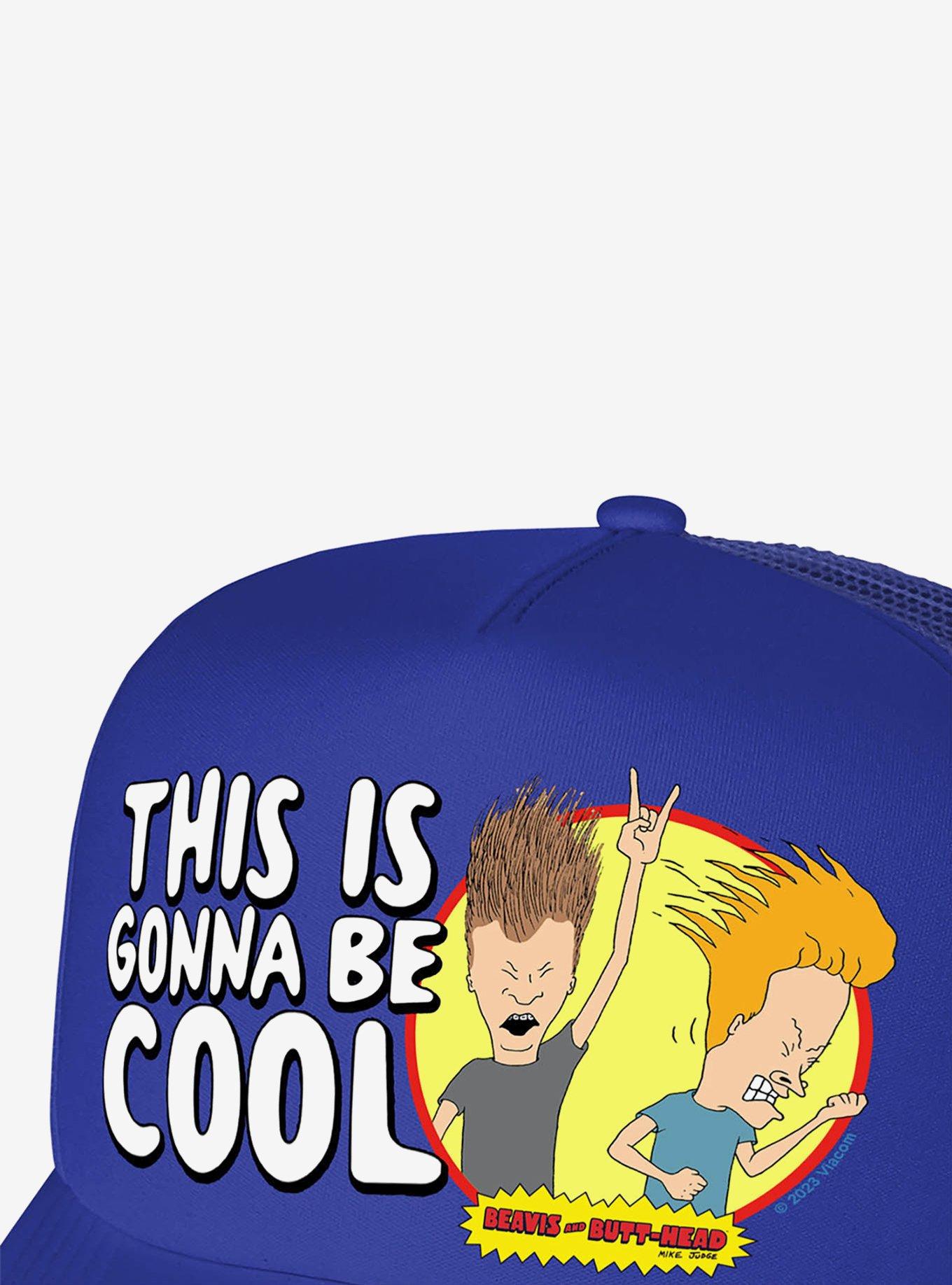 Beavis And Butthead This Is Gonna Be Cool Foam Trucker Hat, , alternate