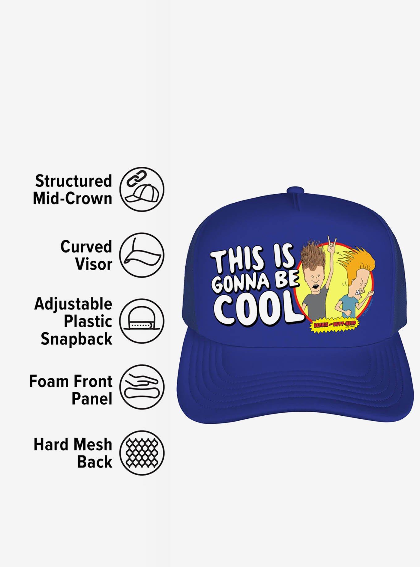 Beavis And Butthead This Is Gonna Be Cool Foam Trucker Hat, , alternate
