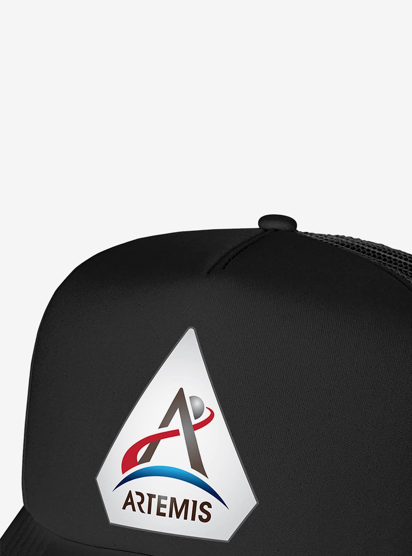 NASA Artemis Patch Foam Trucker Hat, , alternate