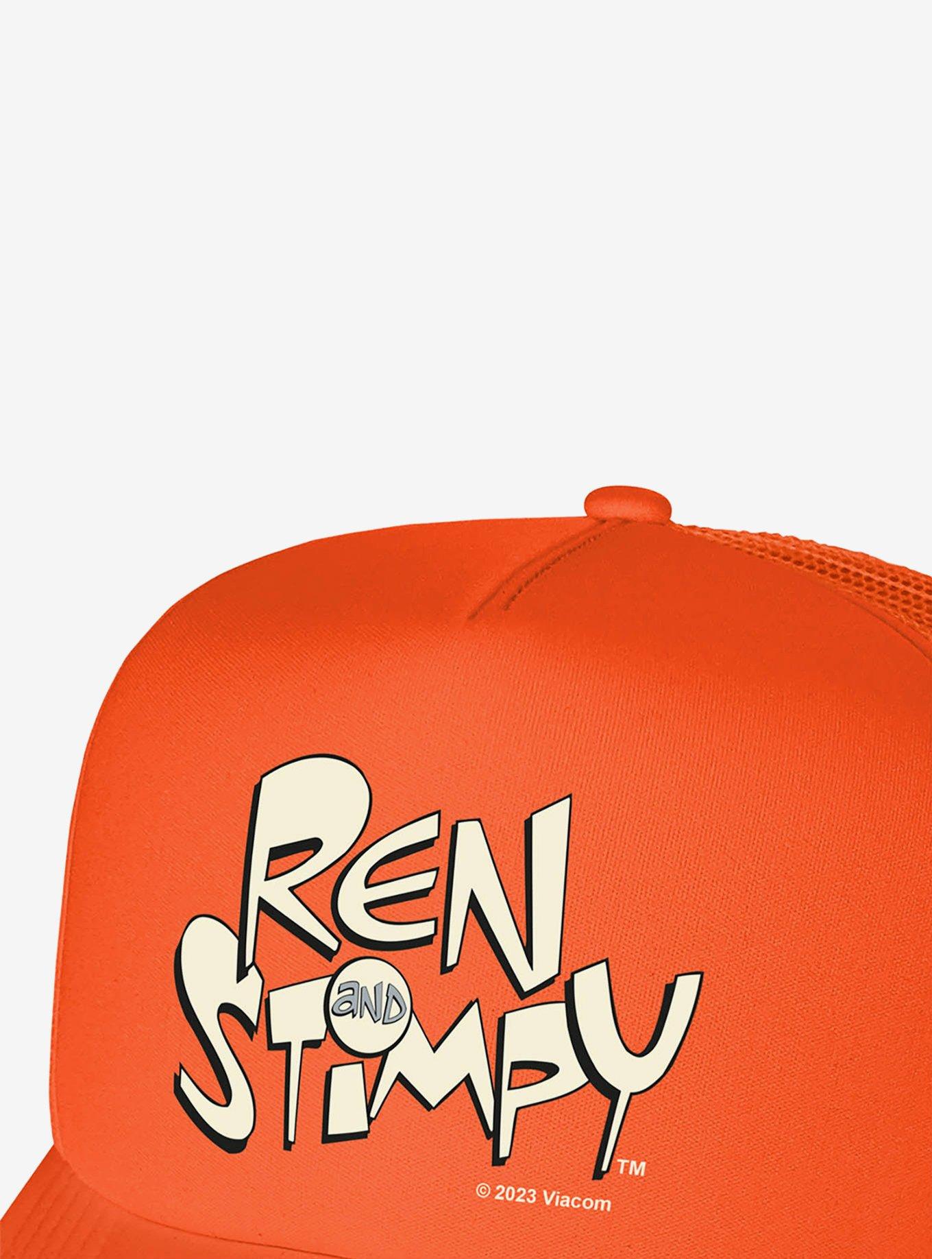 The Ren And Stimpy Show Logo Foam Trucker Hat, , hi-res