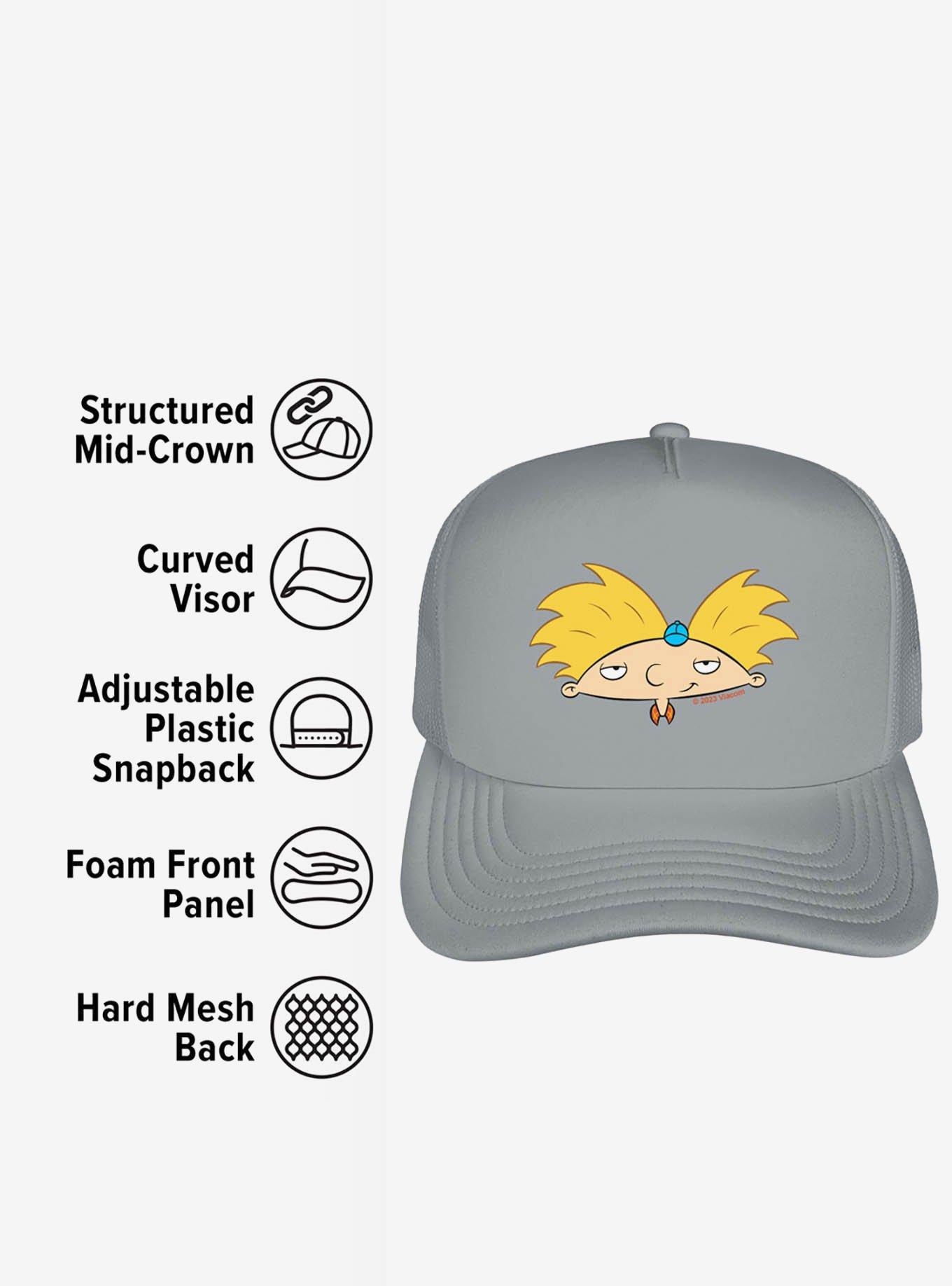 Hey Arnold! Arnold Head Foam Trucker Hat, , alternate
