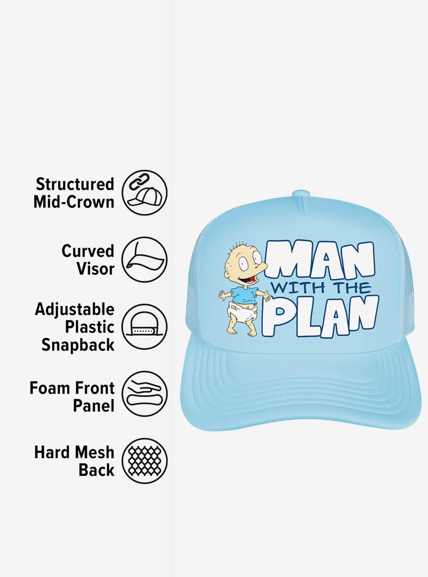 Rugrats Tommy Man With The Plan Foam Trucker Hat, , alternate