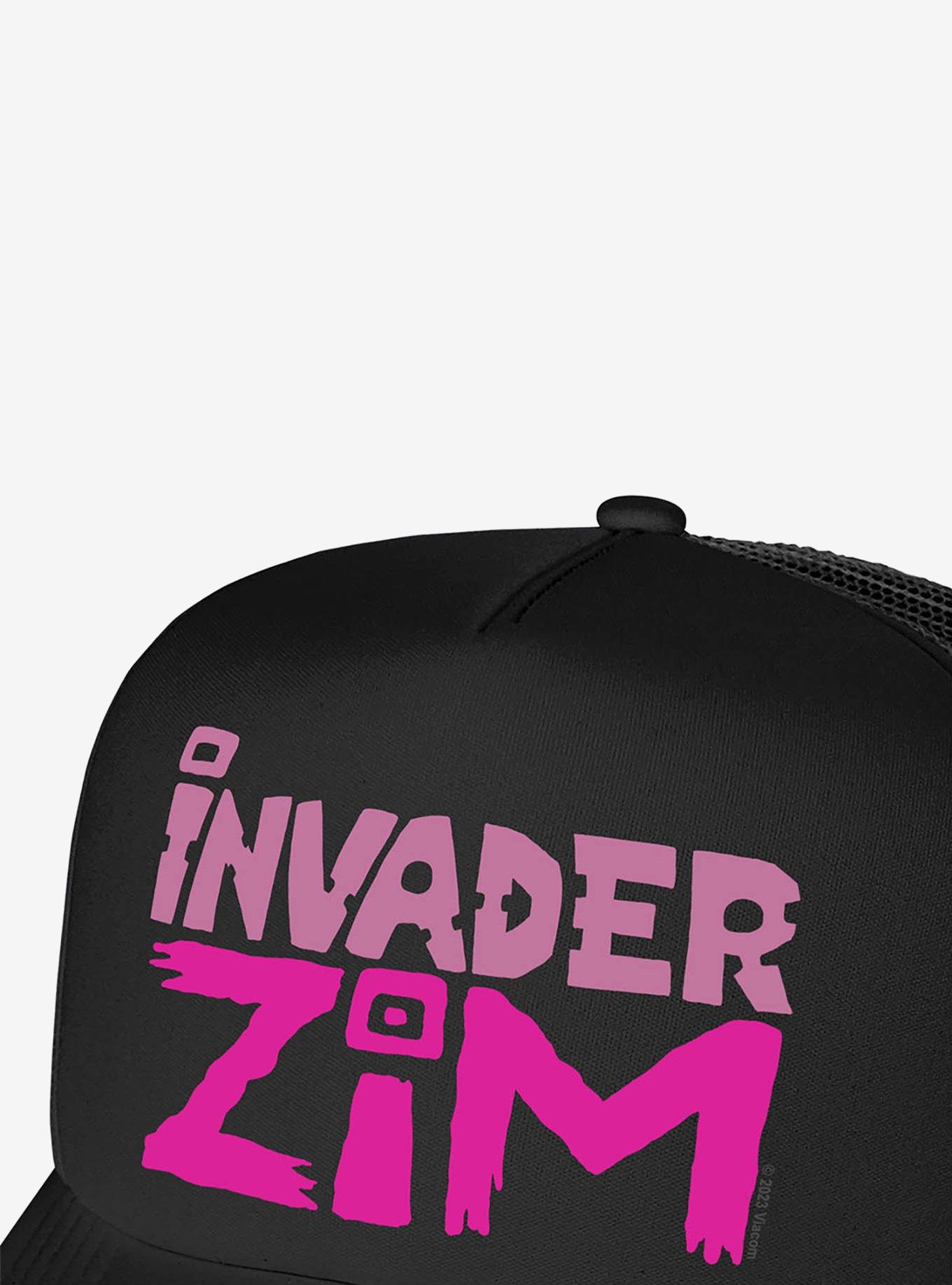 Invader Zim Logo Foam Trucker Hat, , alternate