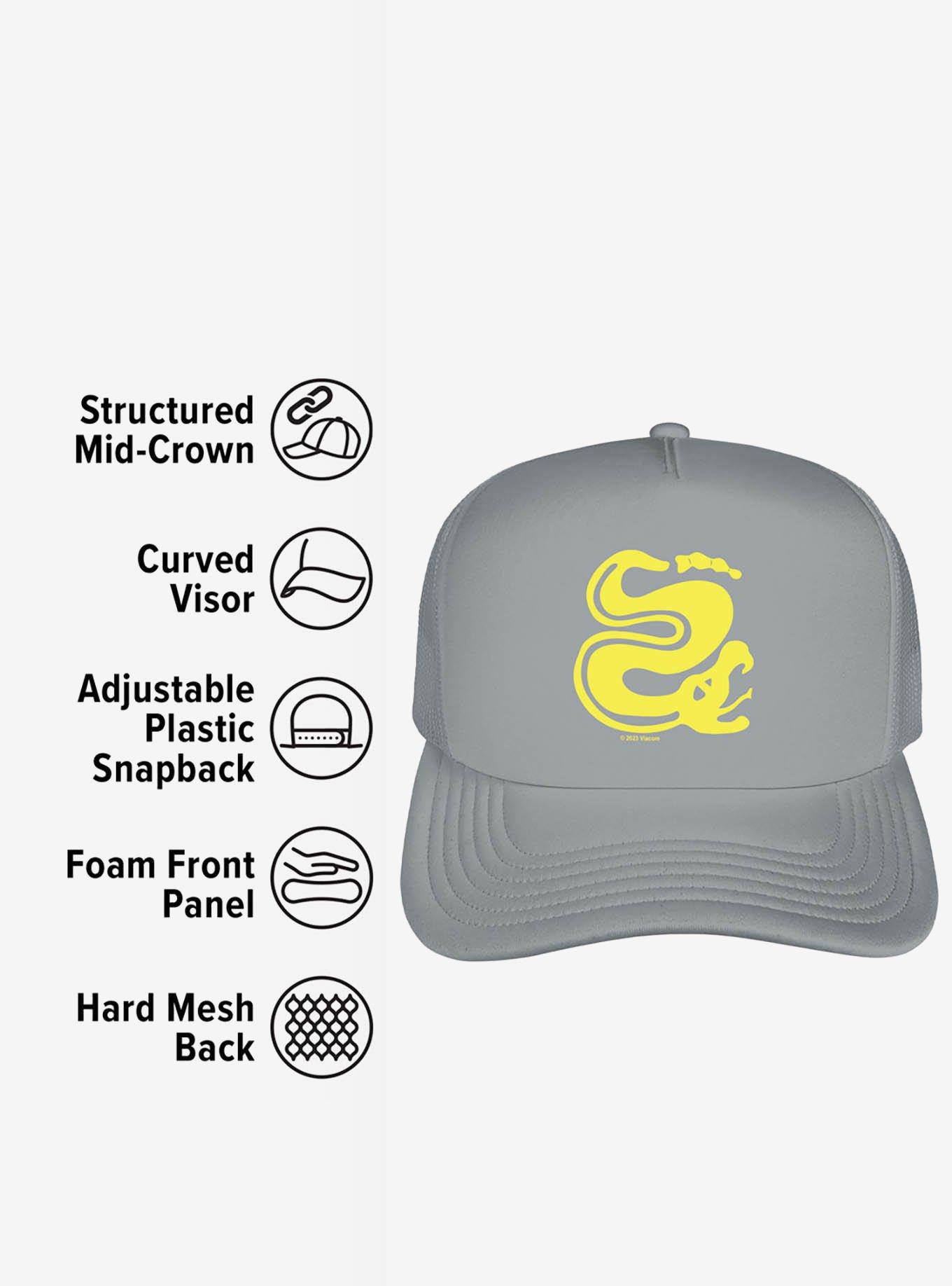 Legends Of The Hidden Temple Silver Snakes Foam Trucker Hat, , alternate