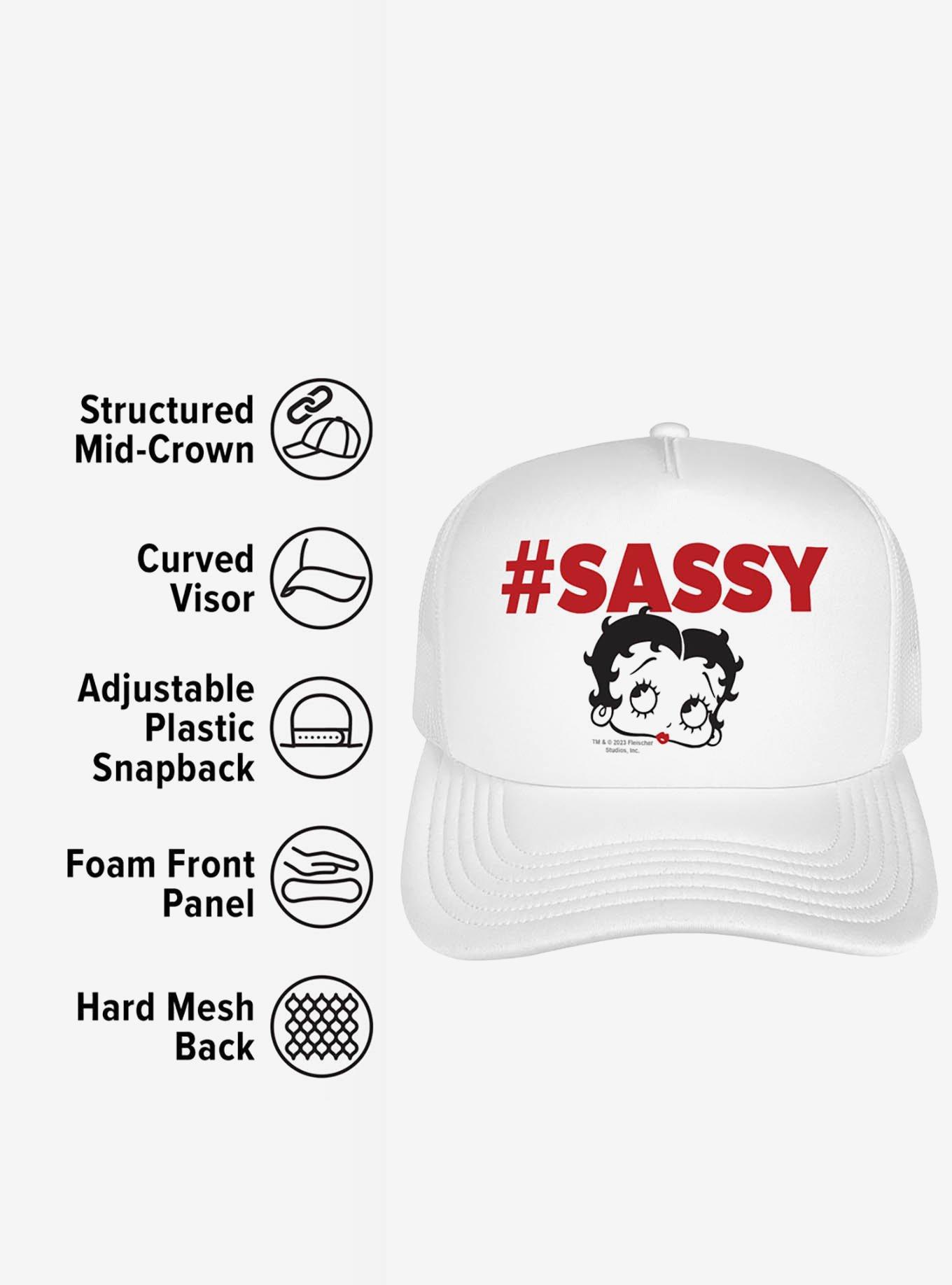Betty Boop Sassy Foam Trucker Hat, , alternate