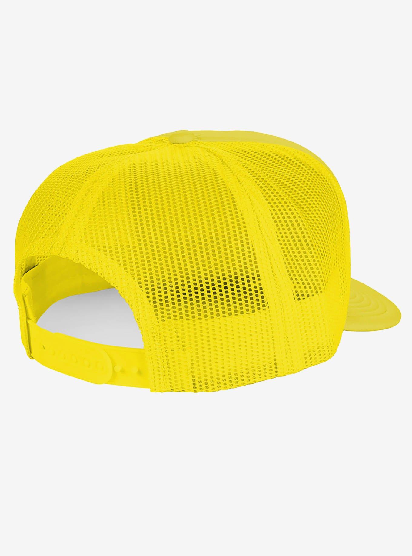 Power Rangers Yellow Chest Medallion Foam Trucker Hat, , alternate