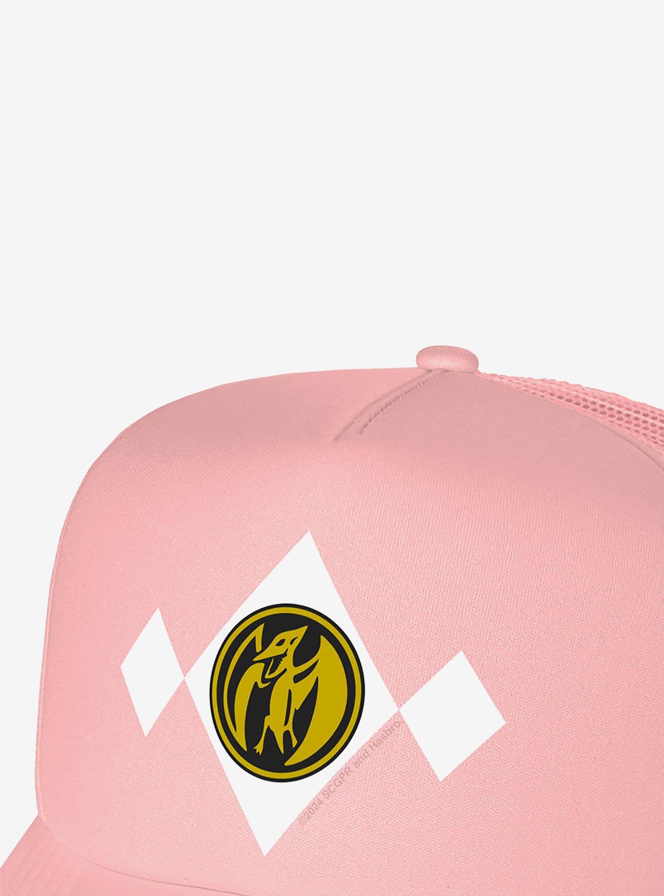 Power Rangers Pink Chest Medallion Foam Trucker Hat, , hi-res