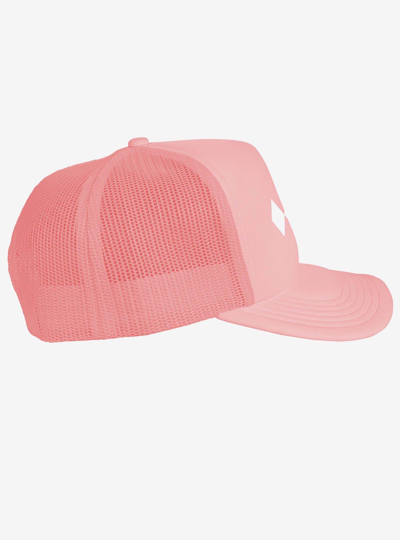 Power Rangers Pink Chest Medallion Foam Trucker Hat, , alternate