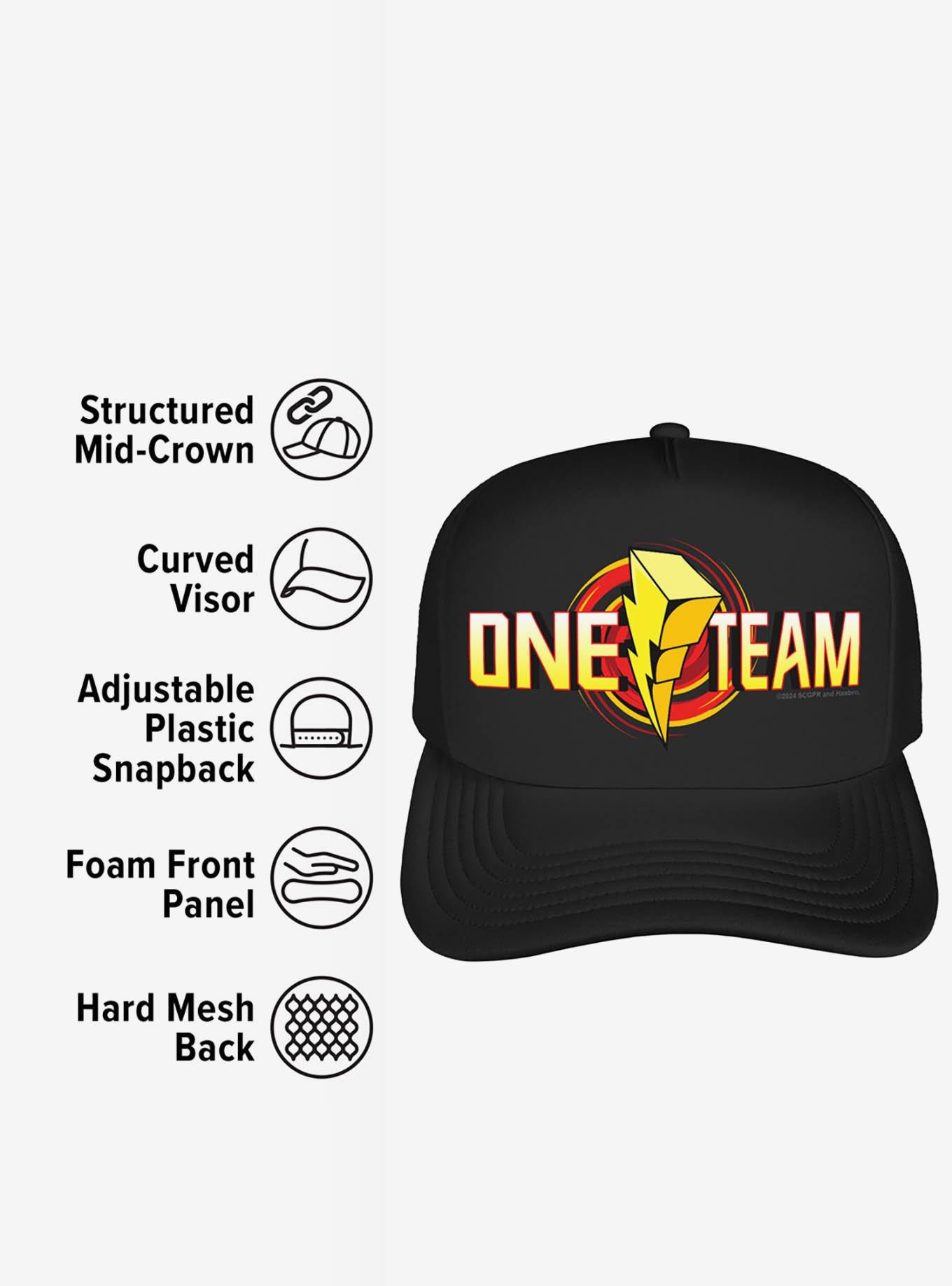 Power Rangers One Team Foam Trucker Hat, , alternate
