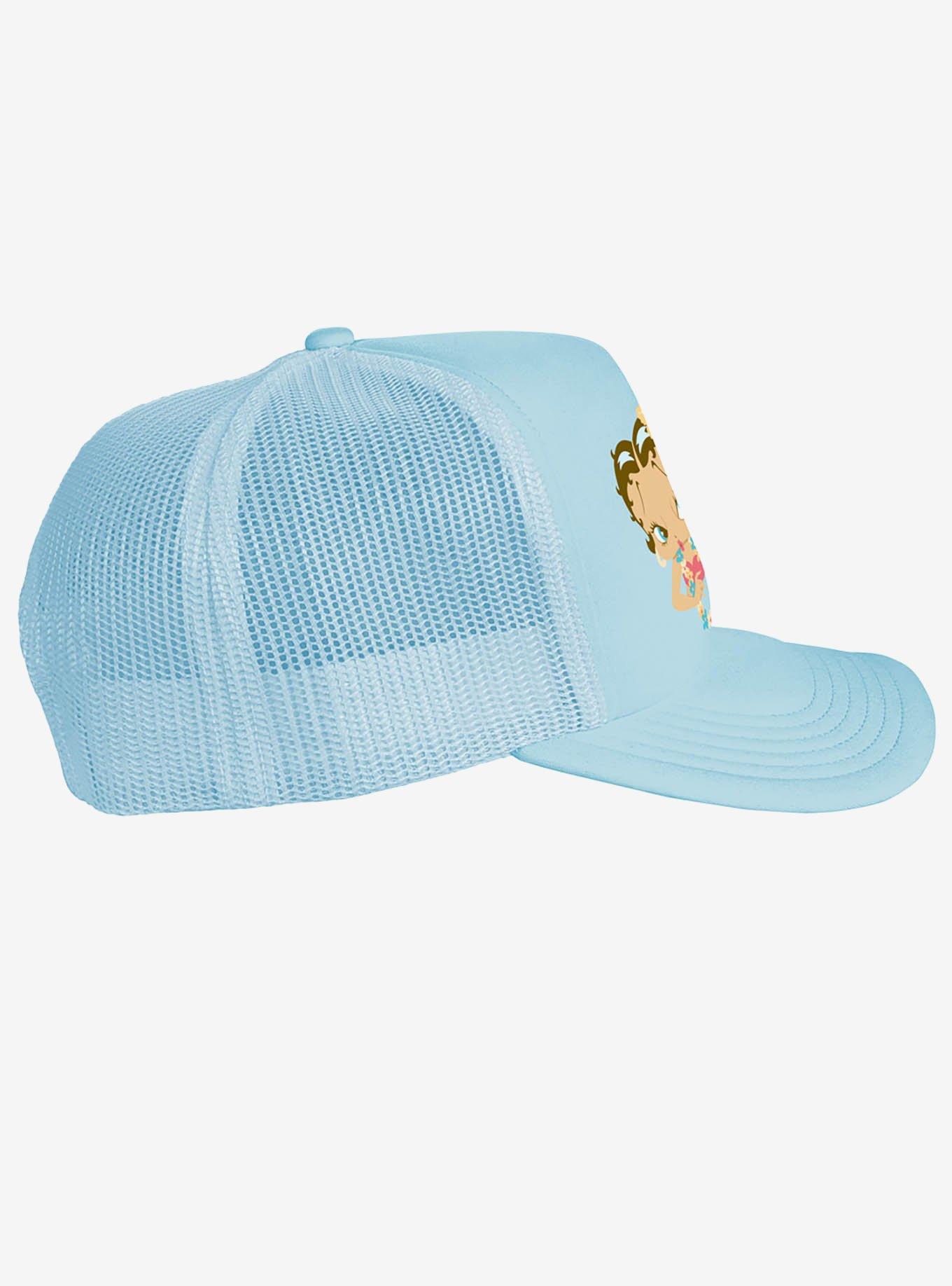 Betty Boop Betty's Suntan Oil Foam Trucker Hat, , alternate