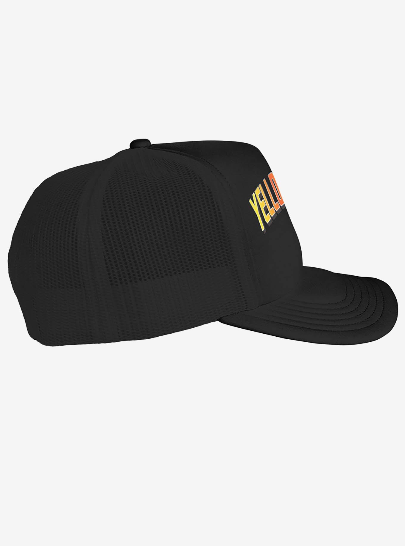 Power Rangers Yellow Ranger Helmet Foam Trucker Hat, , alternate