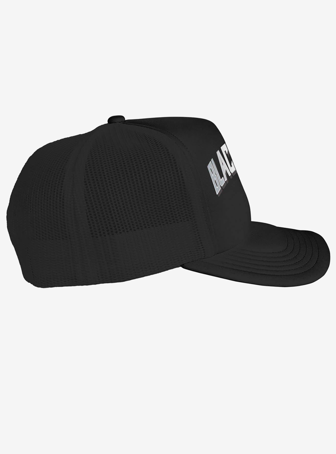 Power Rangers Black Ranger Helmet Foam Trucker Hat, , alternate