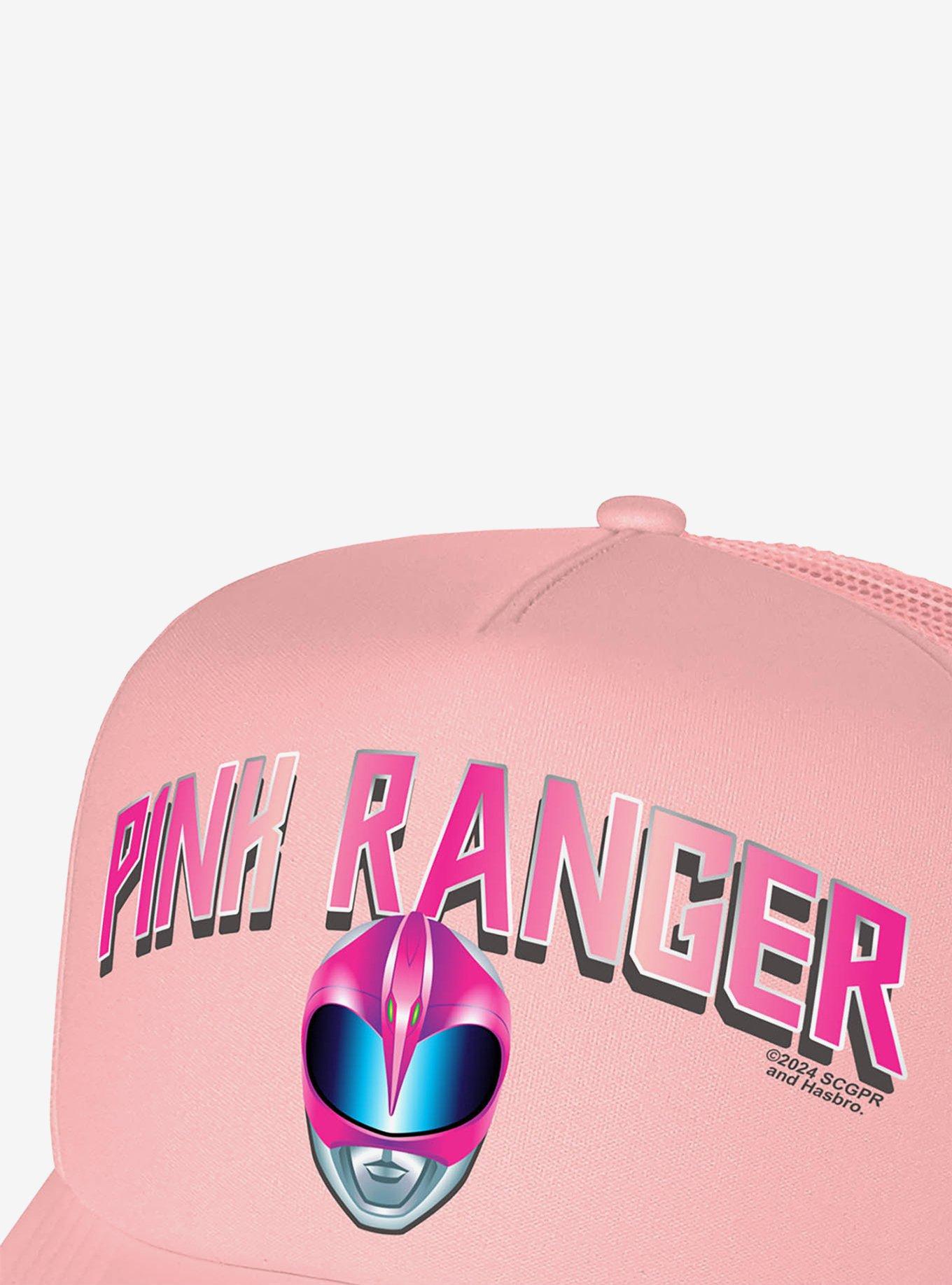 Power Rangers Pink Ranger Helmet Foam Trucker Hat, , alternate