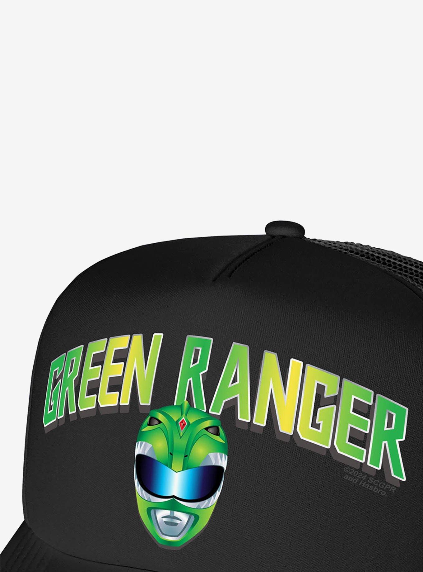Power Rangers Green Ranger Helmet Foam Trucker Hat, , alternate
