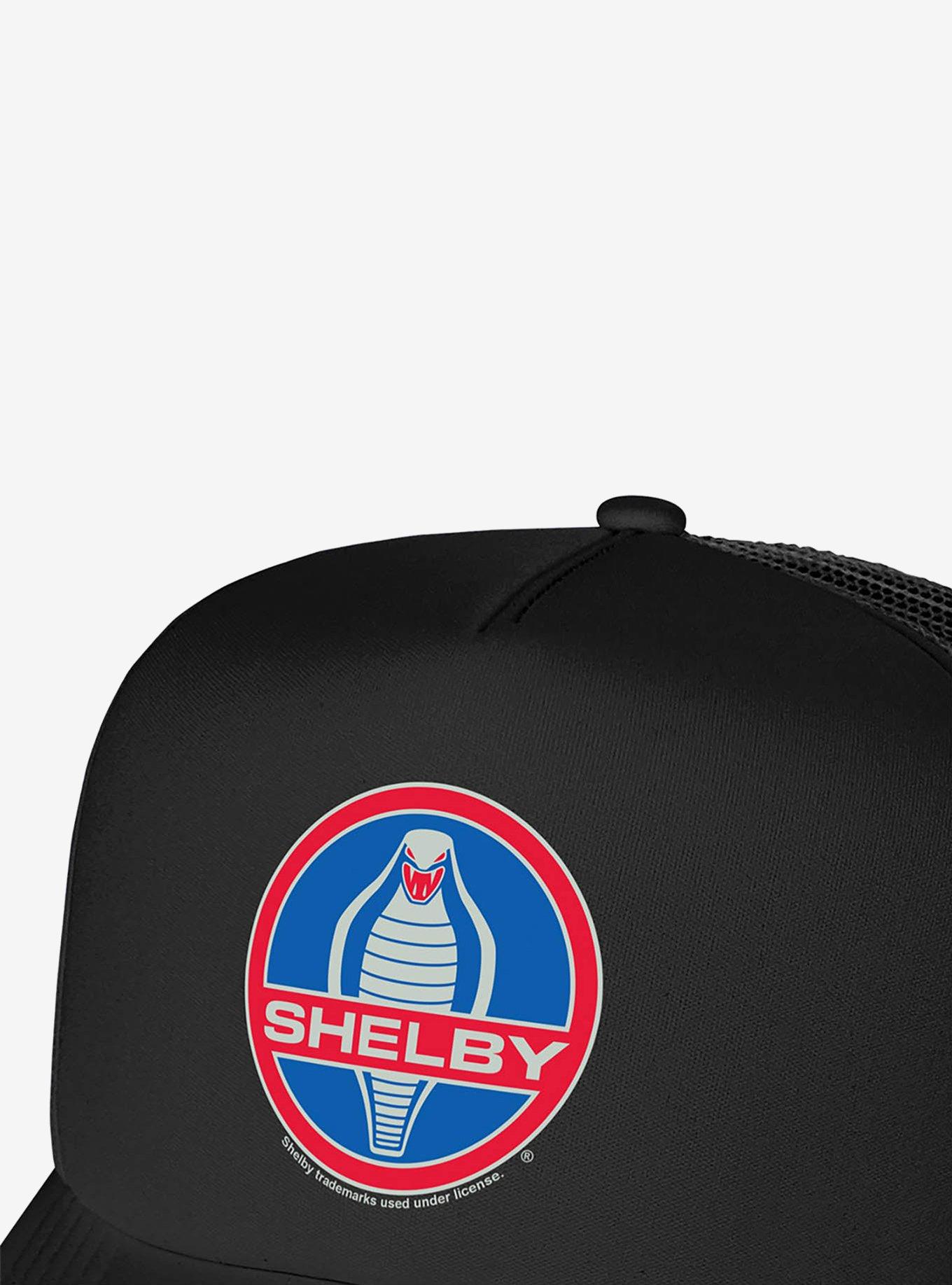 Shelby Cobra Vintage Logo Foam Trucker Hat, , alternate