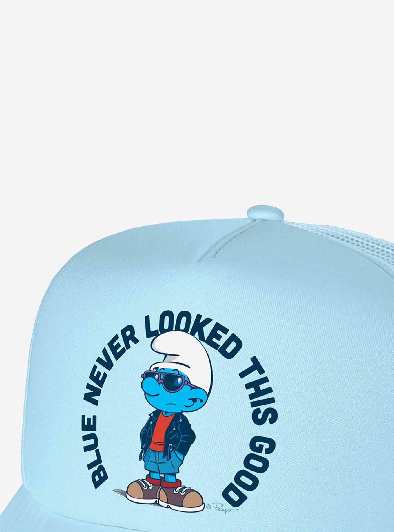 The Smurfs Blue Never Looked This Good Foam Trucker Hat, , hi-res