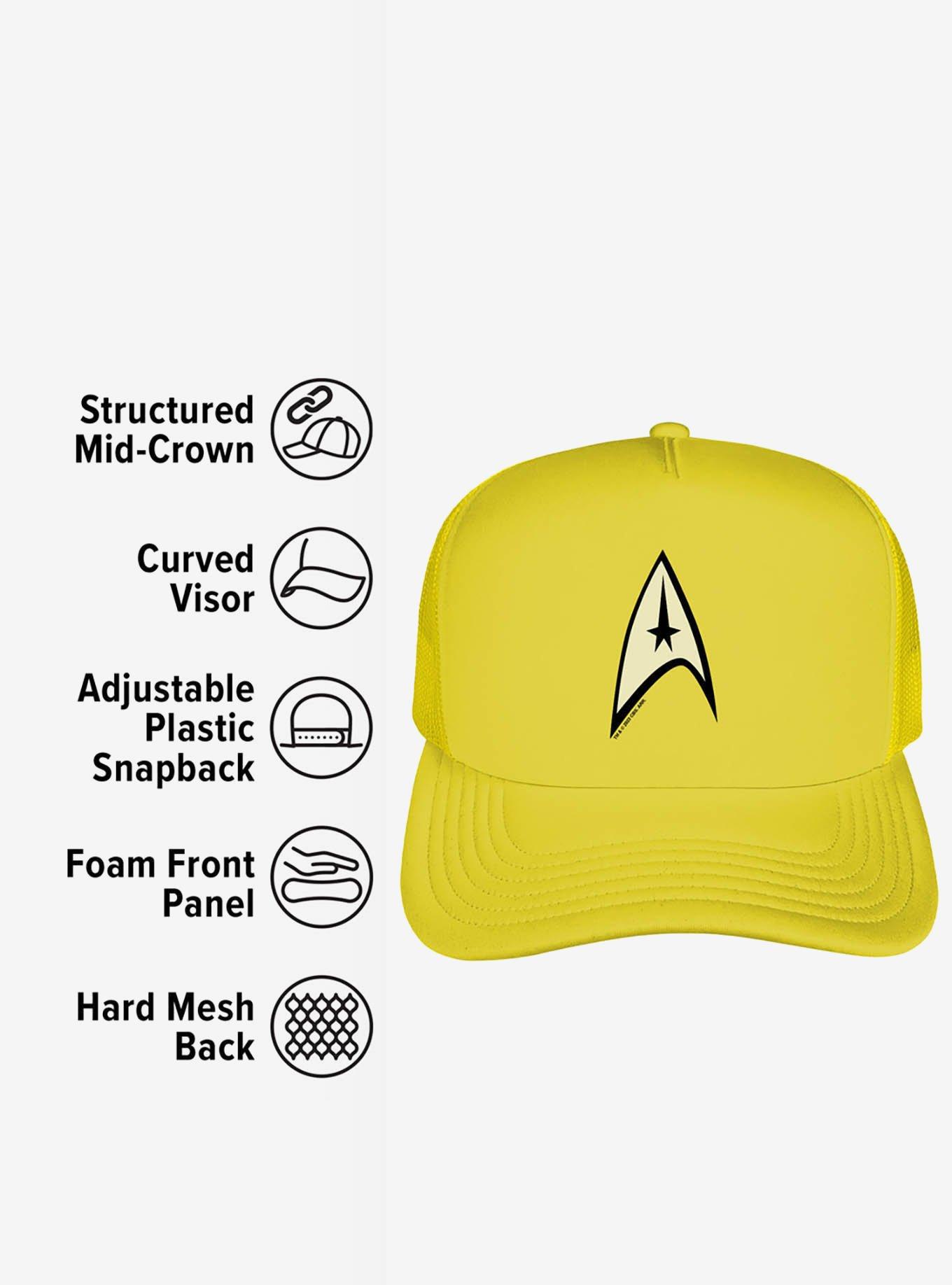 Star Trek Command Shield Foam Trucker Hat, , alternate