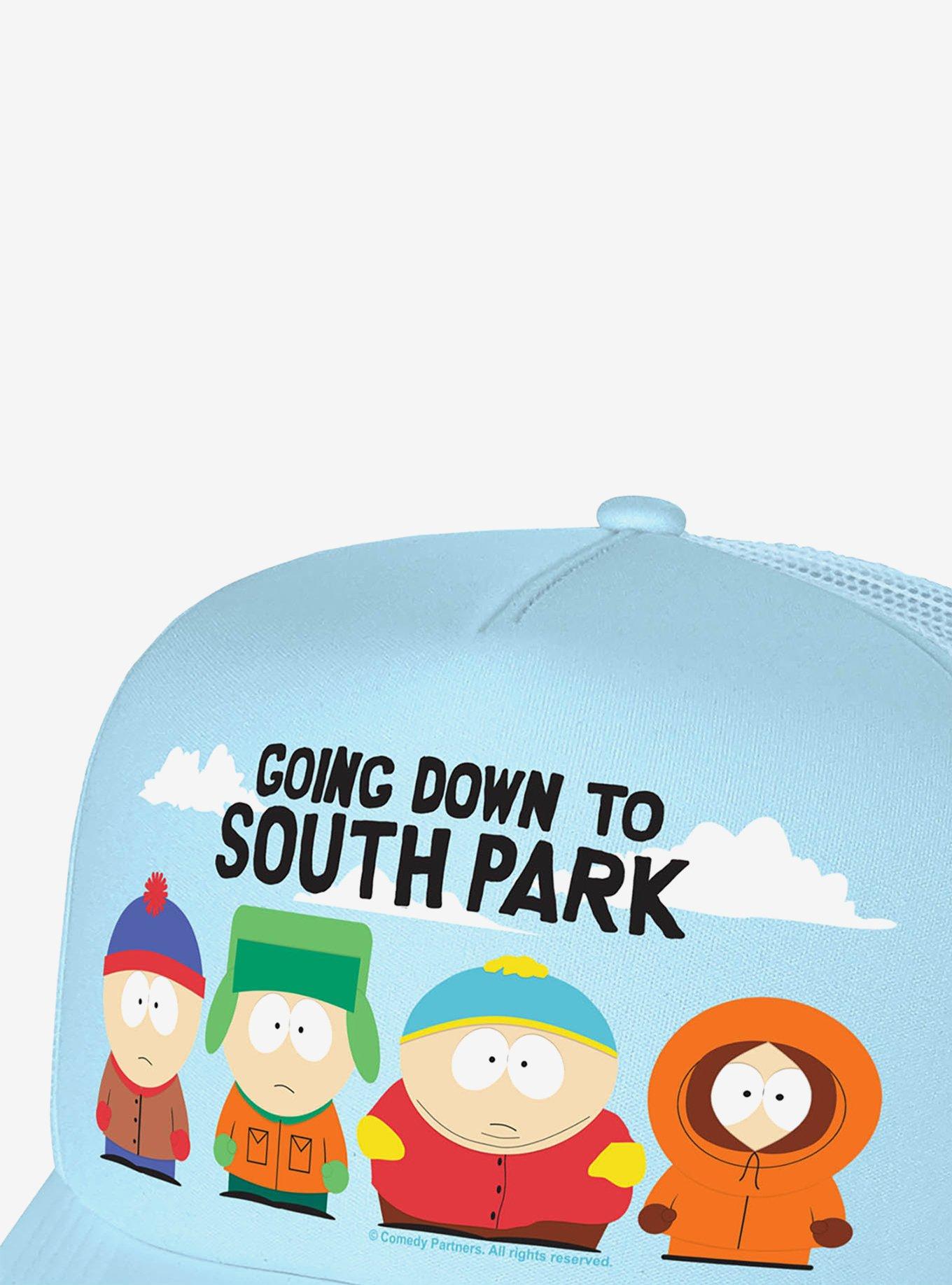 South Park Going Down To South Park Group Foam Trucker Hat, , alternate