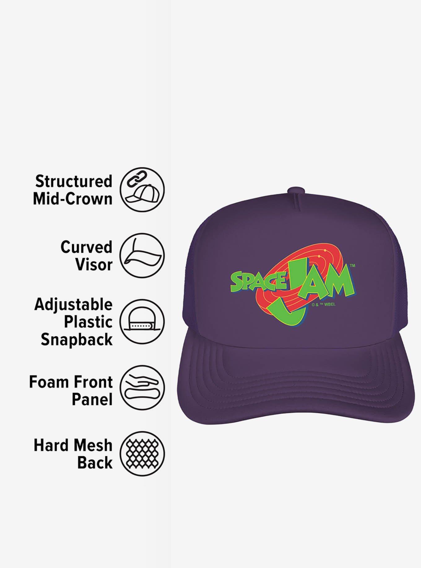 Space Jam Logo Foam Trucker Hat, , alternate