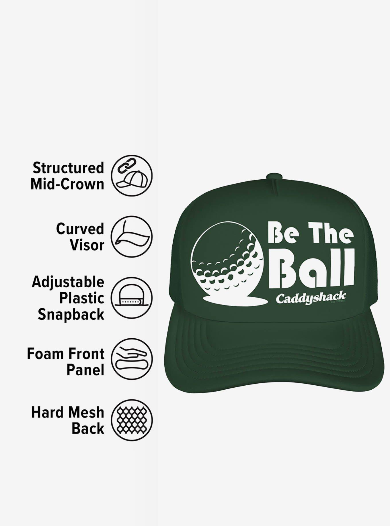 Caddyshack Be The Ball Foam Trucker Hat, , alternate