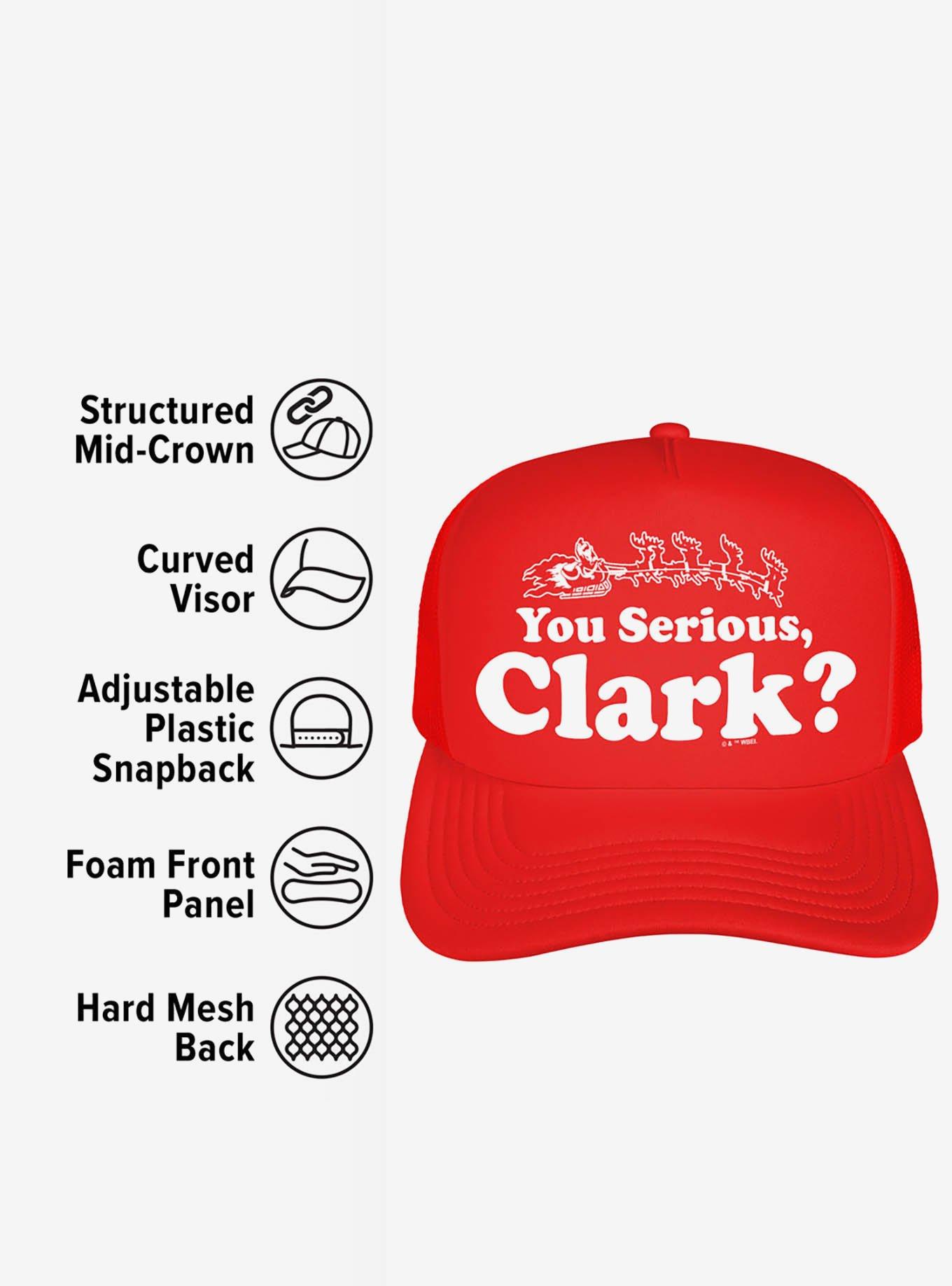 National Lampoon's Christmas Vacation You Serious Clark? Foam Trucker Hat, , alternate