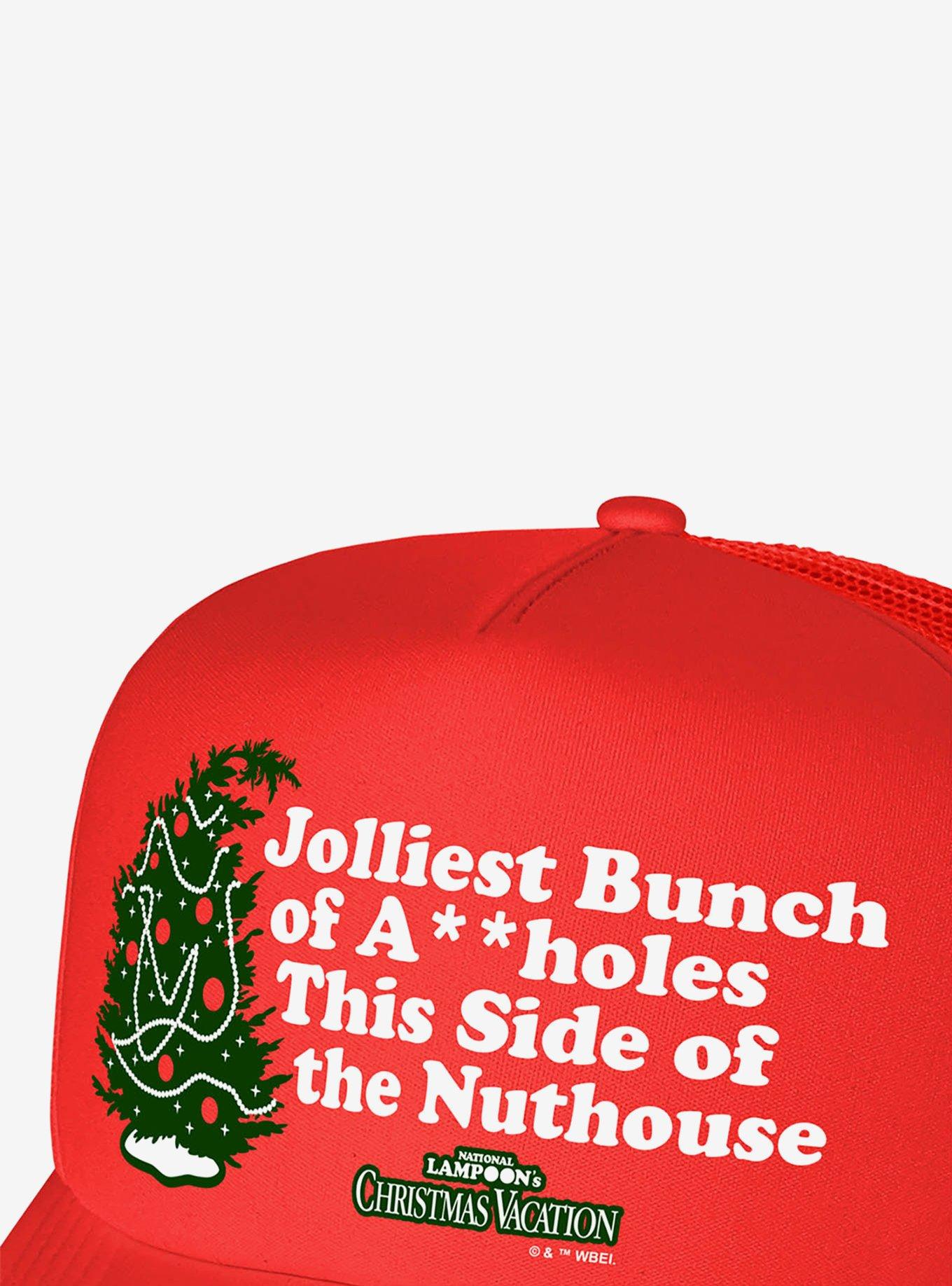 National Lampoon's Christmas Vacation Jolliest Bunch Of A-Holes Foam Trucker Hat, , hi-res