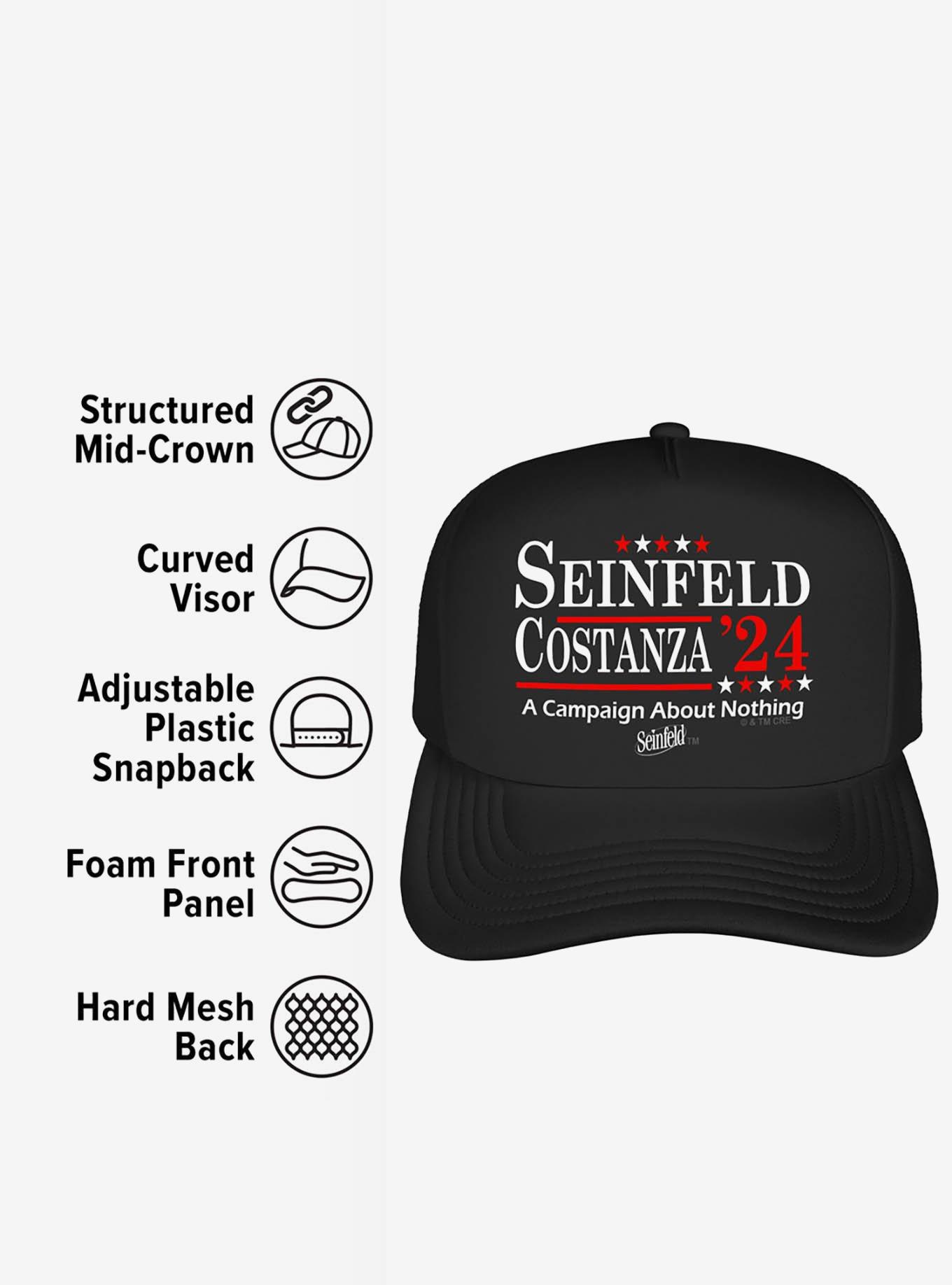 Seinfeld Costanza 24 Foam Trucker Hat, , alternate