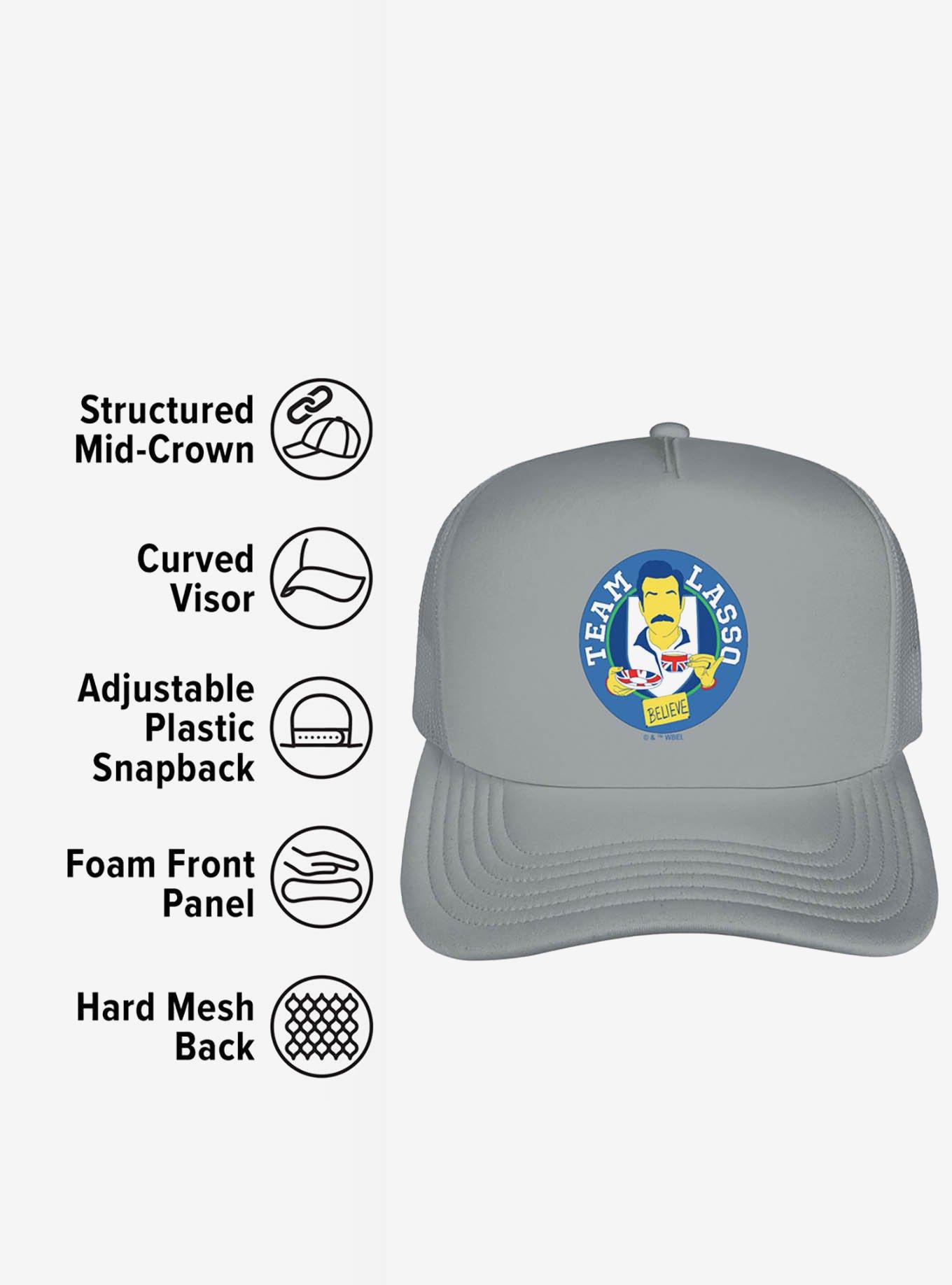 Ted Lasso Badge Foam Trucker Hat, , alternate