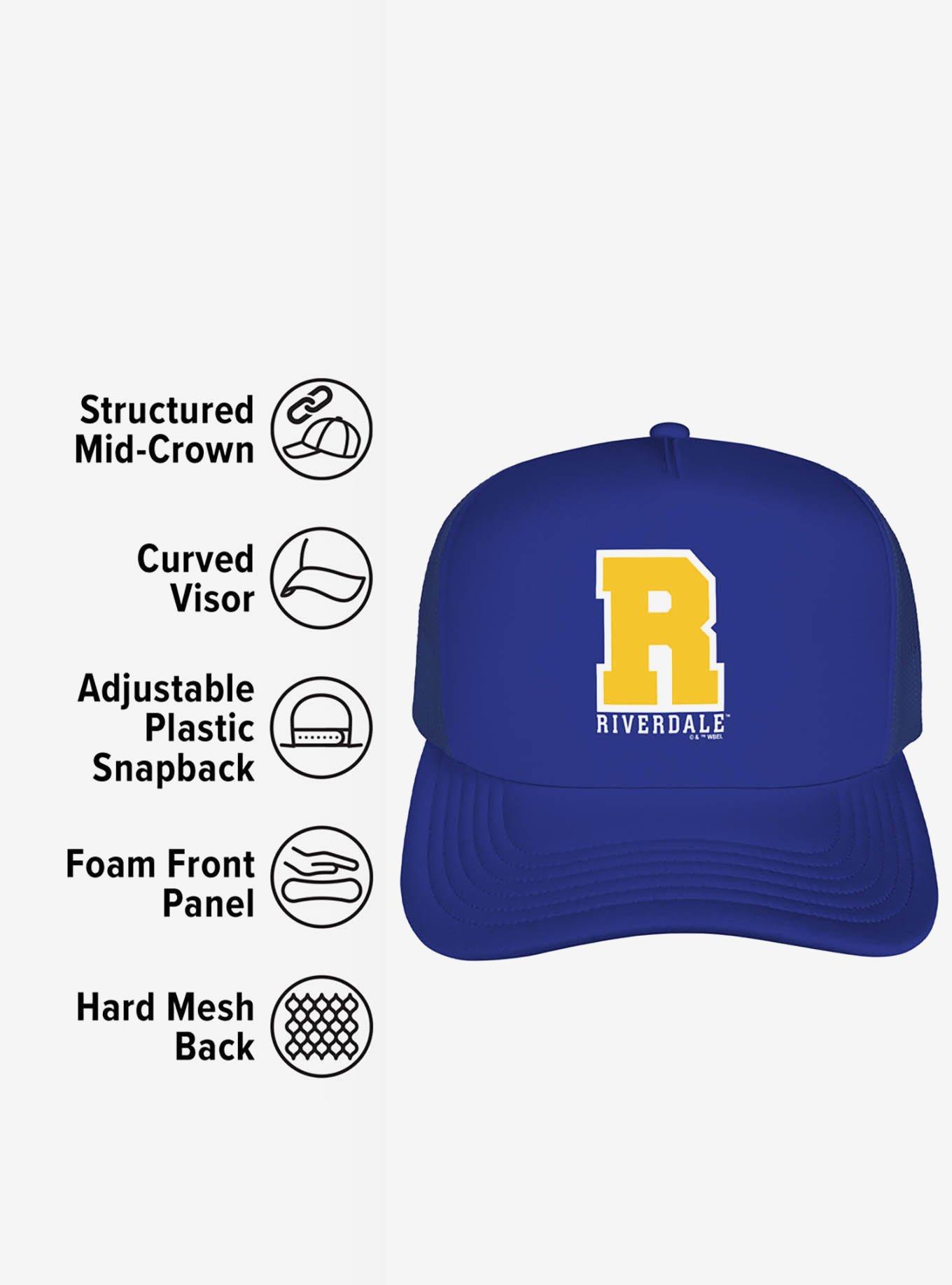 Riverdale Varsity Letter Foam Trucker Hat, , alternate