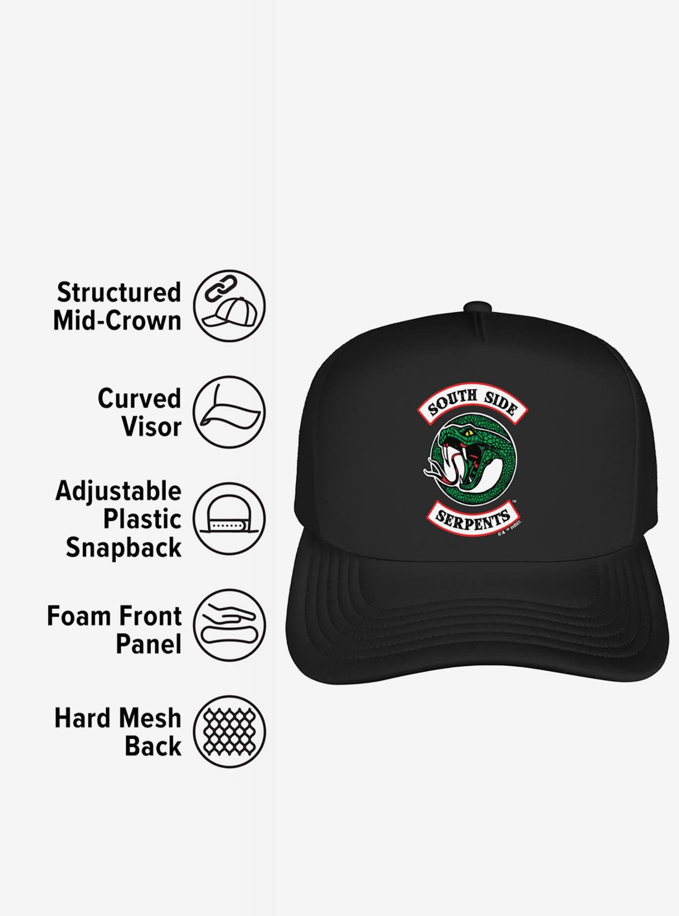 Riverdale South Side Serpents Foam Trucker Hat, , alternate