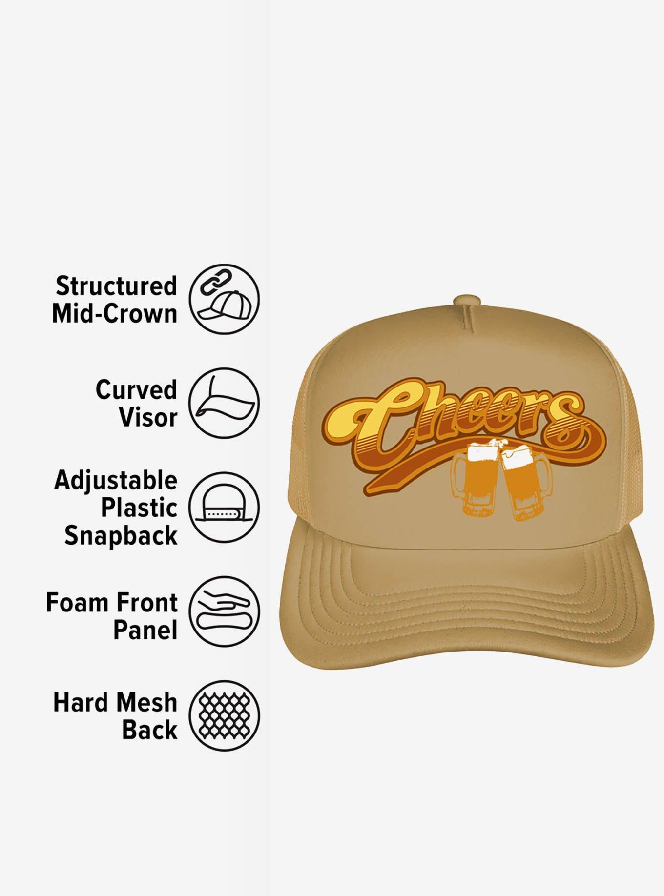 Cheers Beer Mugs Foam Trucker Hat, , alternate