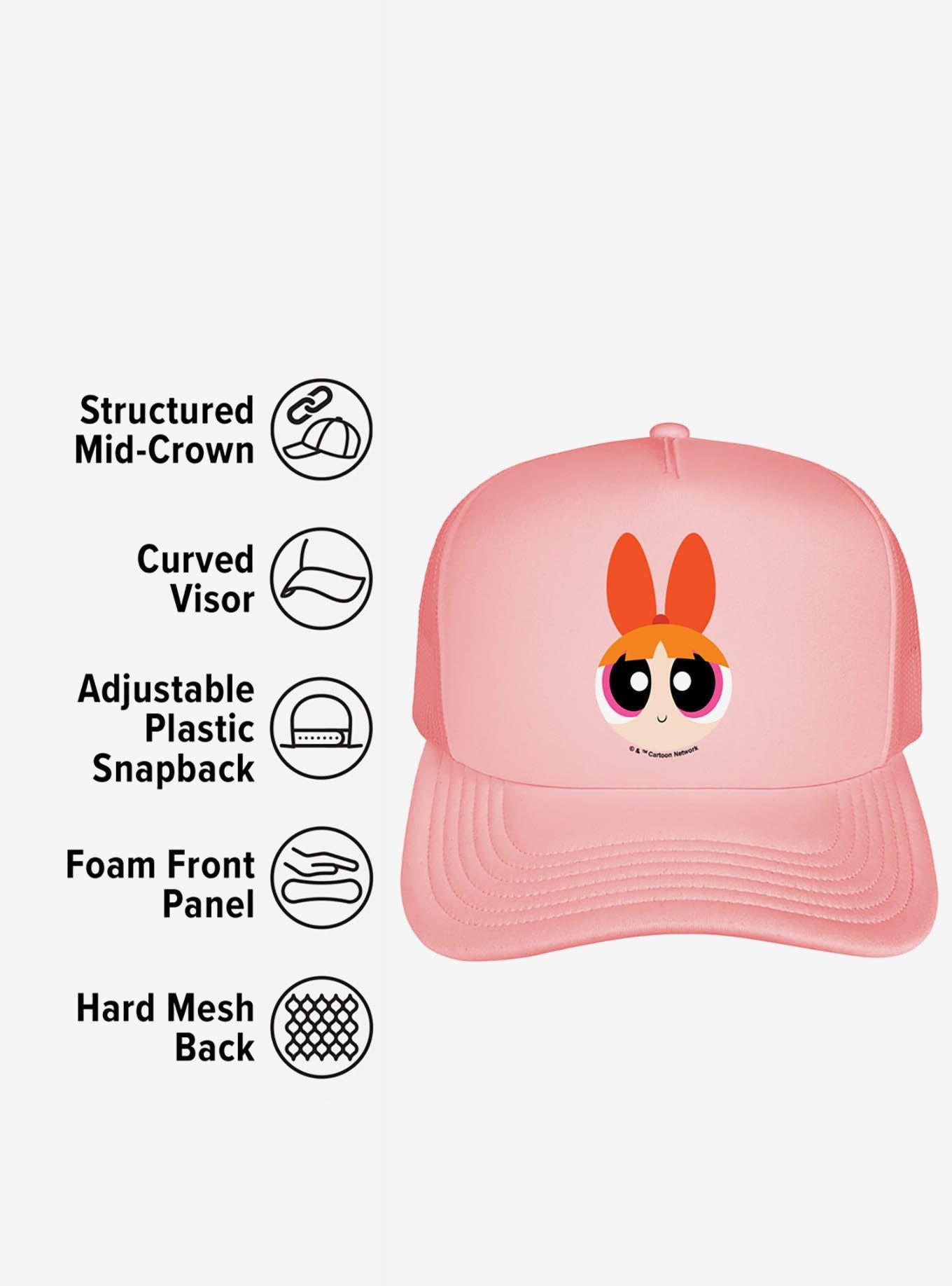 The Powerpuff Girls Blossom Head Foam Trucker Hat, , alternate
