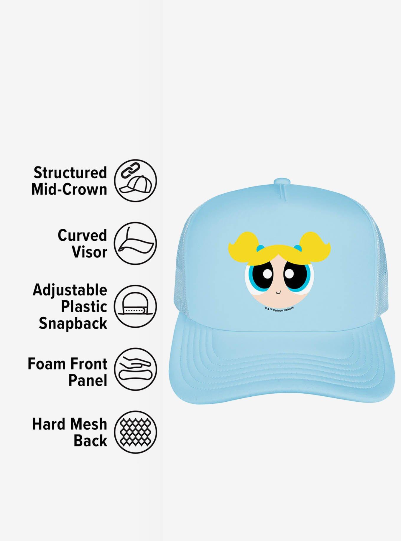 The Powerpuff Girls Bubbles Head Foam Trucker Hat, , alternate