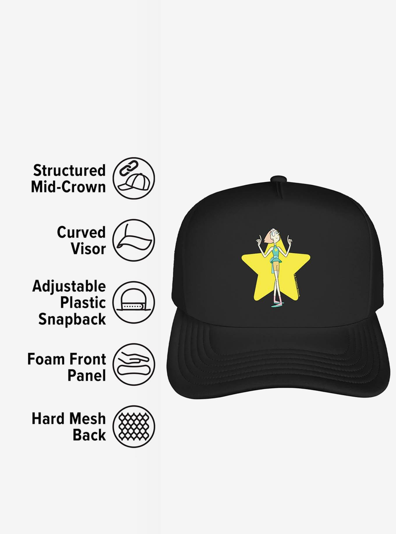 Steven Universe Pearl Star Foam Trucker Hat, , alternate