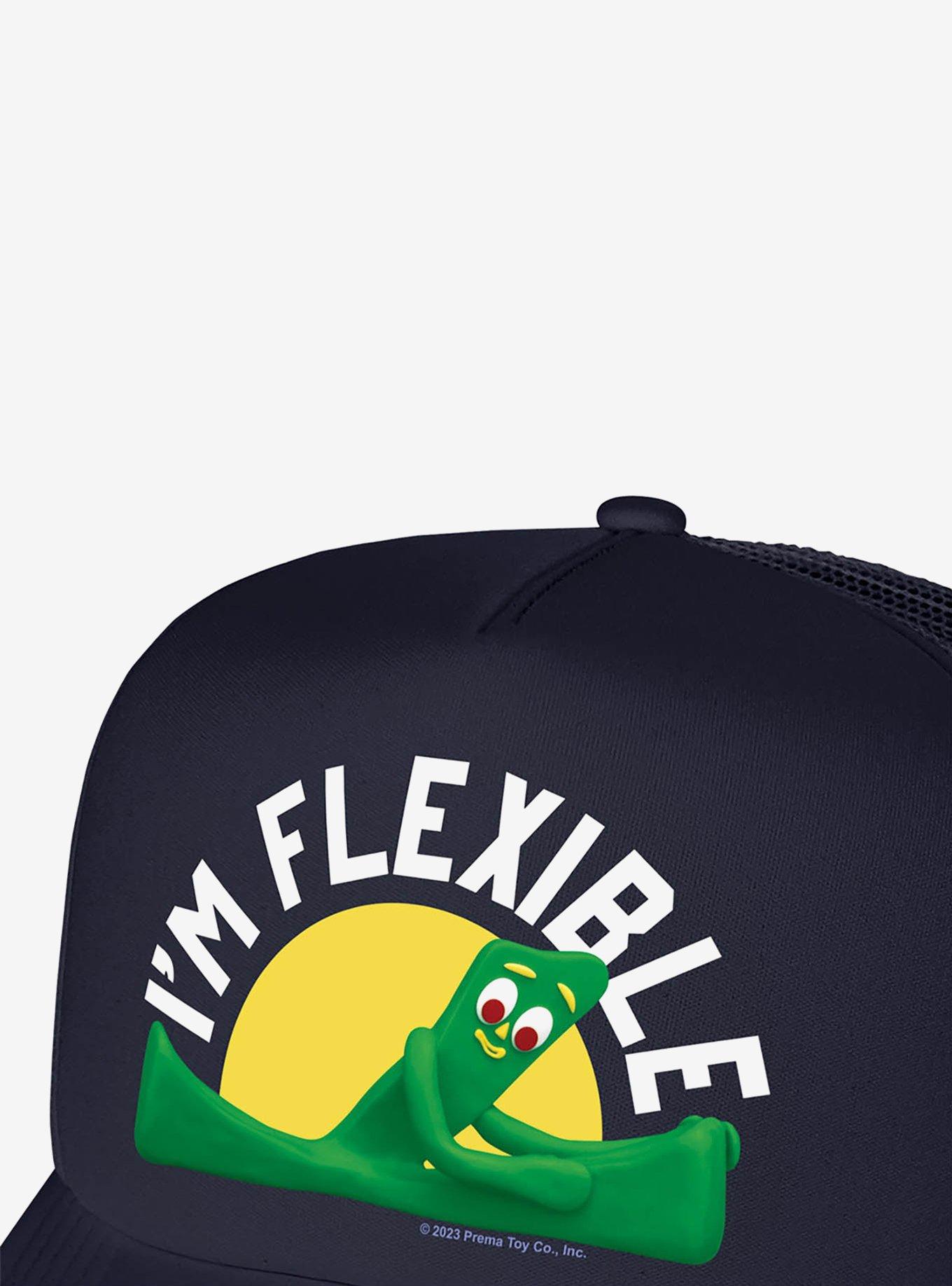 Gumby I'm Flexible Foam Trucker Hat, , hi-res