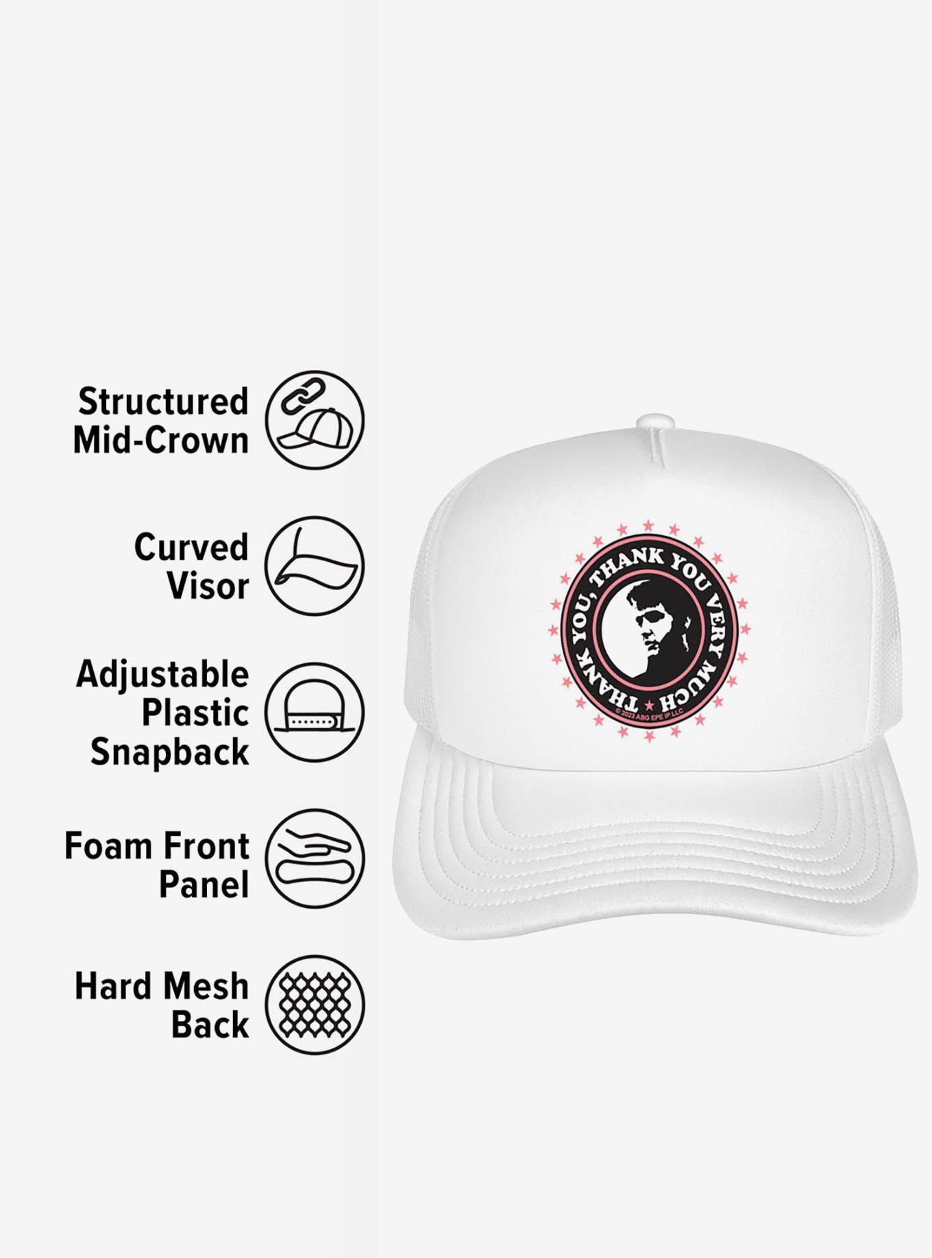 Elvis Presley Thank You Very Much Foam Trucker Hat, , alternate