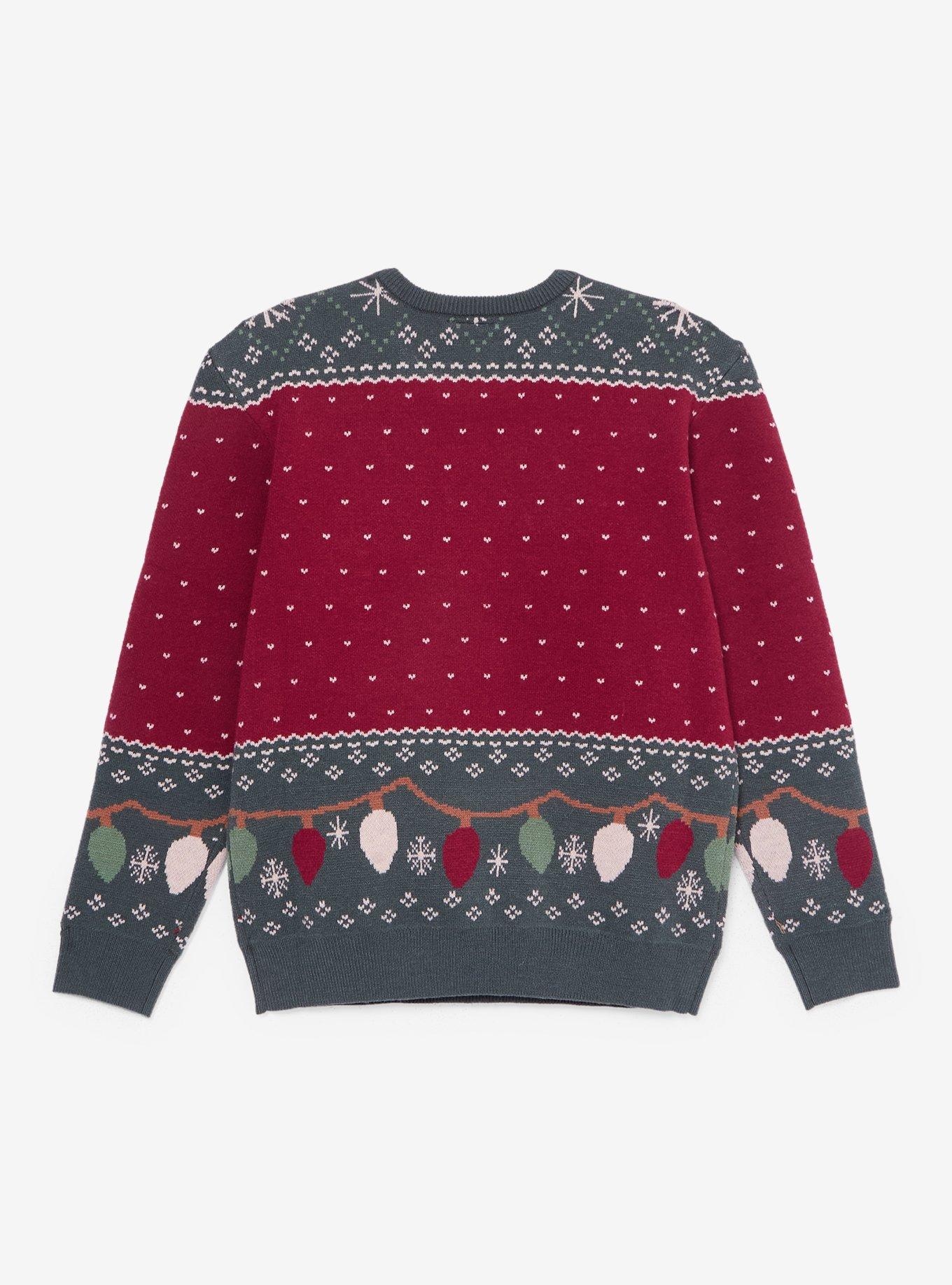 Disney Winnie the Pooh Group Portrait Youth Holiday Sweater - BoxLunch Exclusive, , hi-res