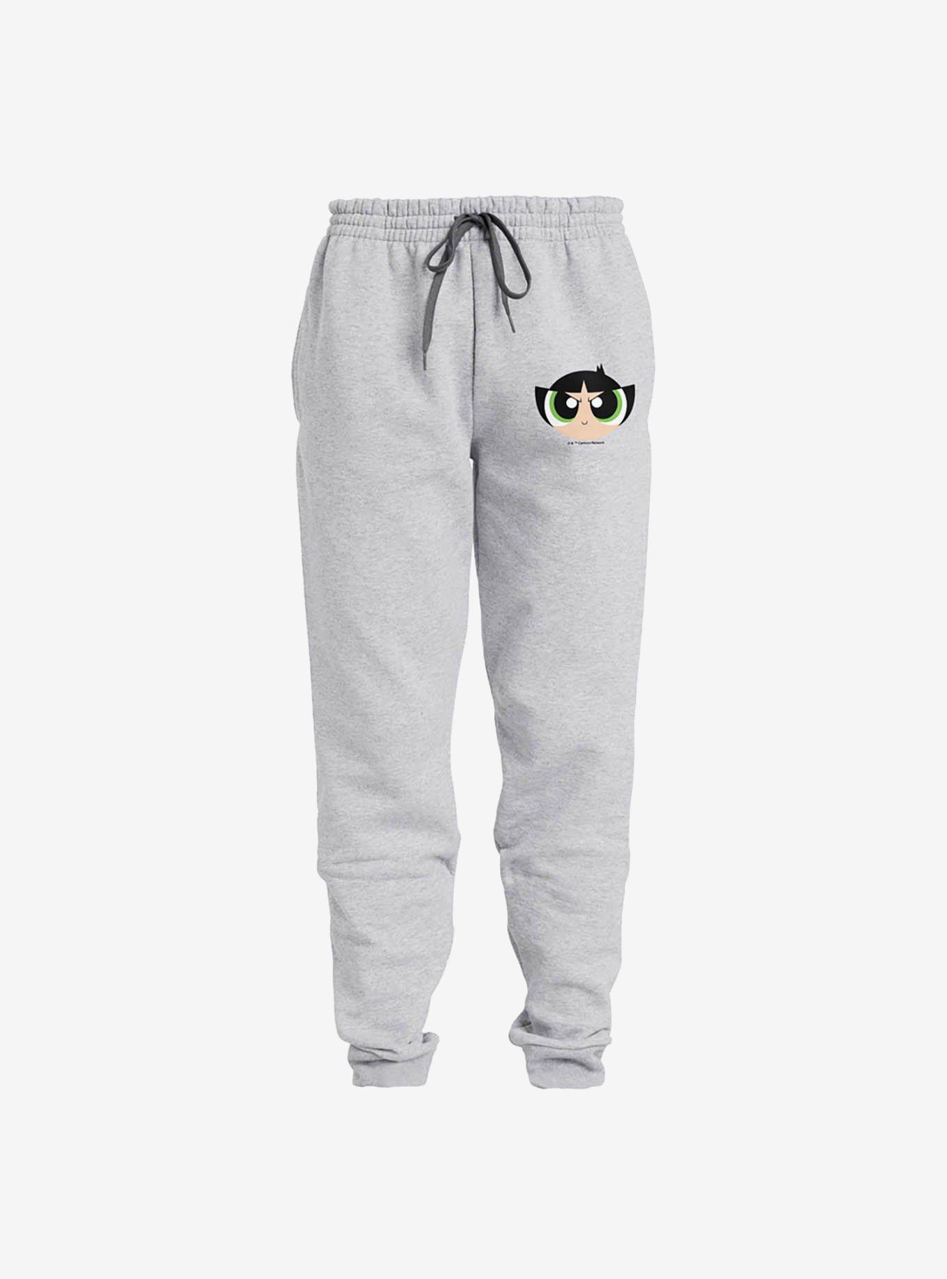 The Powerpuff Girls Buttercup Head Jogger Sweatpants, , hi-res